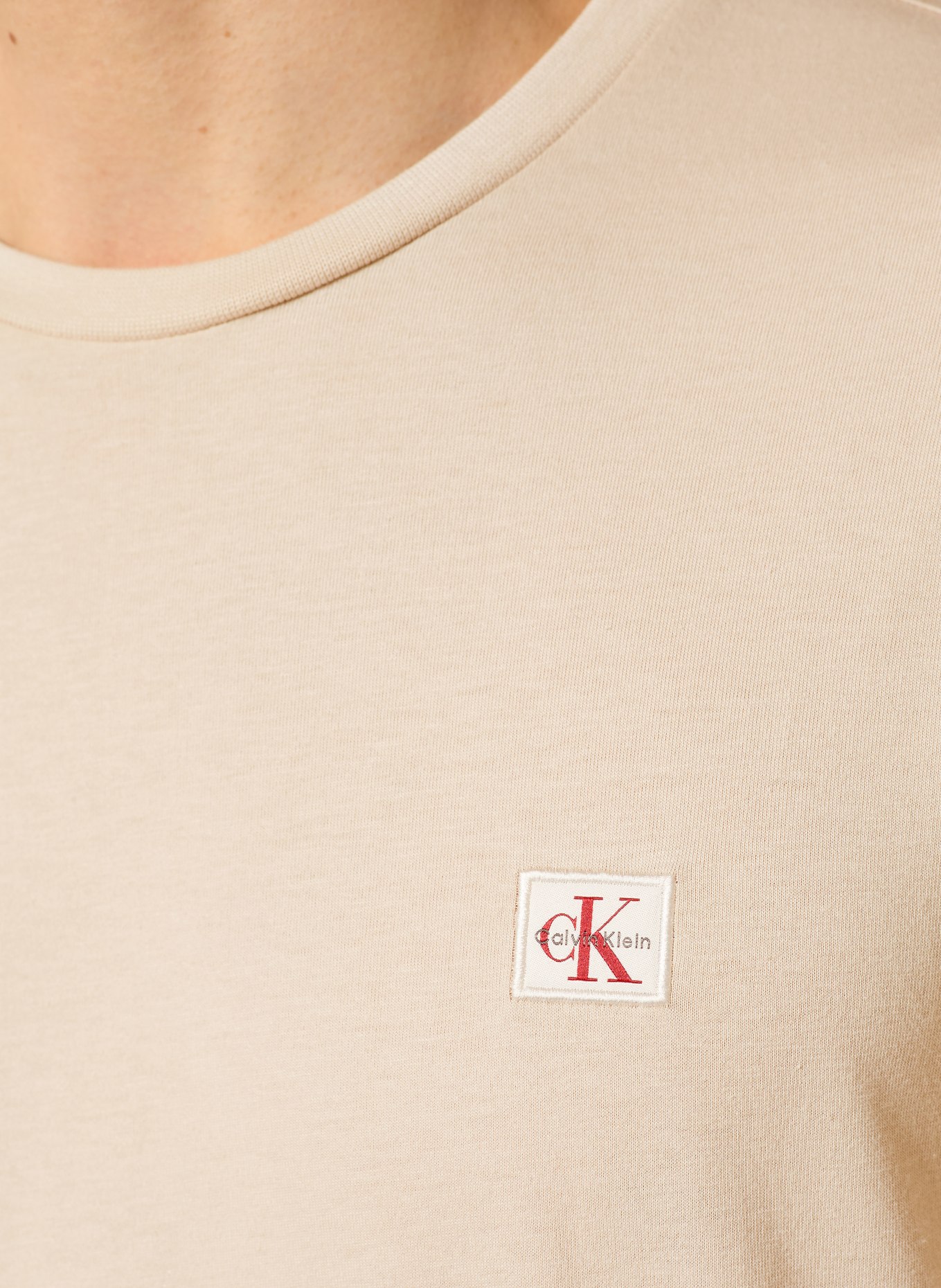 Calvin Klein Jeans T-Shirt: ECRU