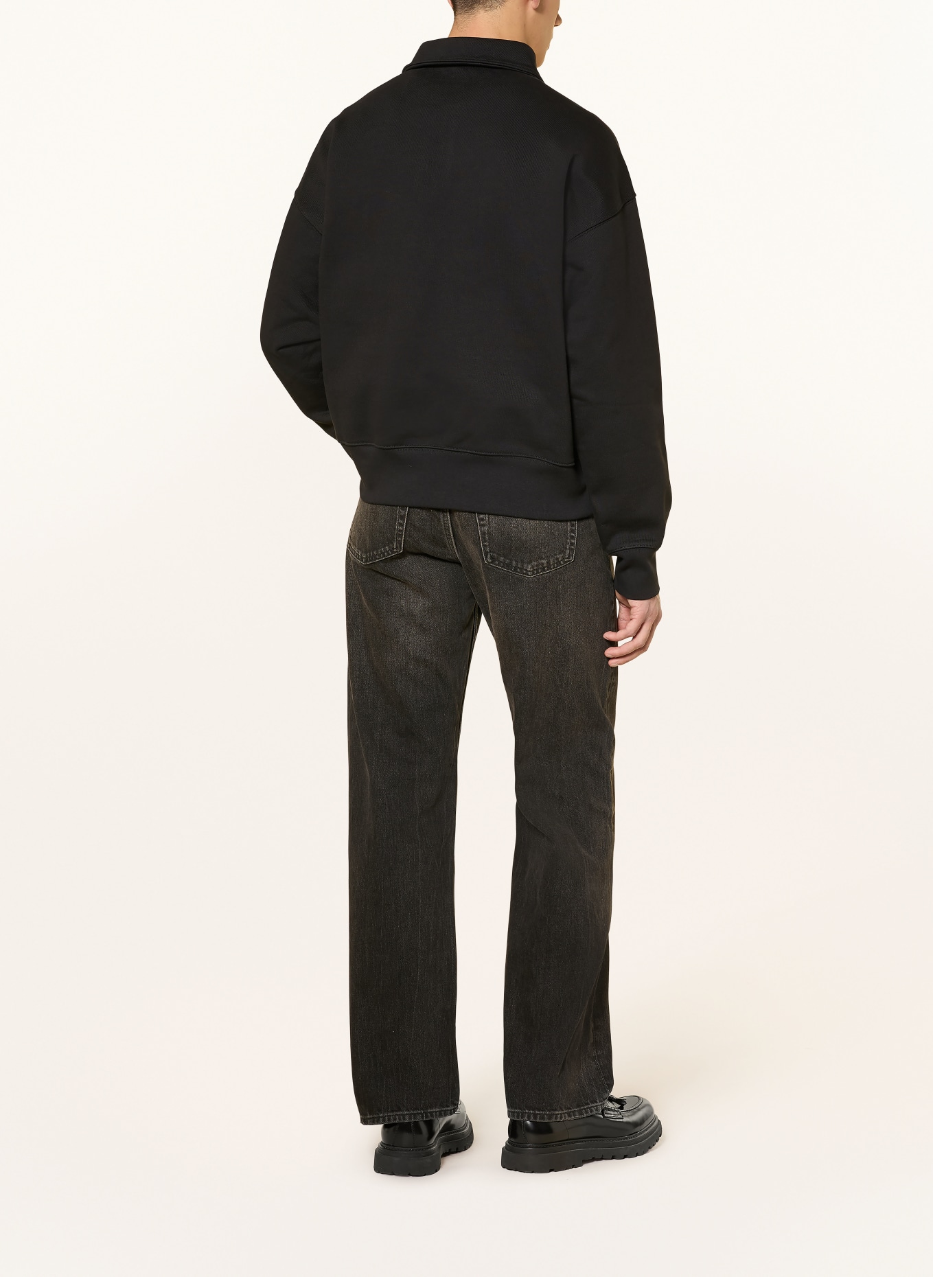 Calvin Klein Sweatshirt TERRY: SCHWARZ