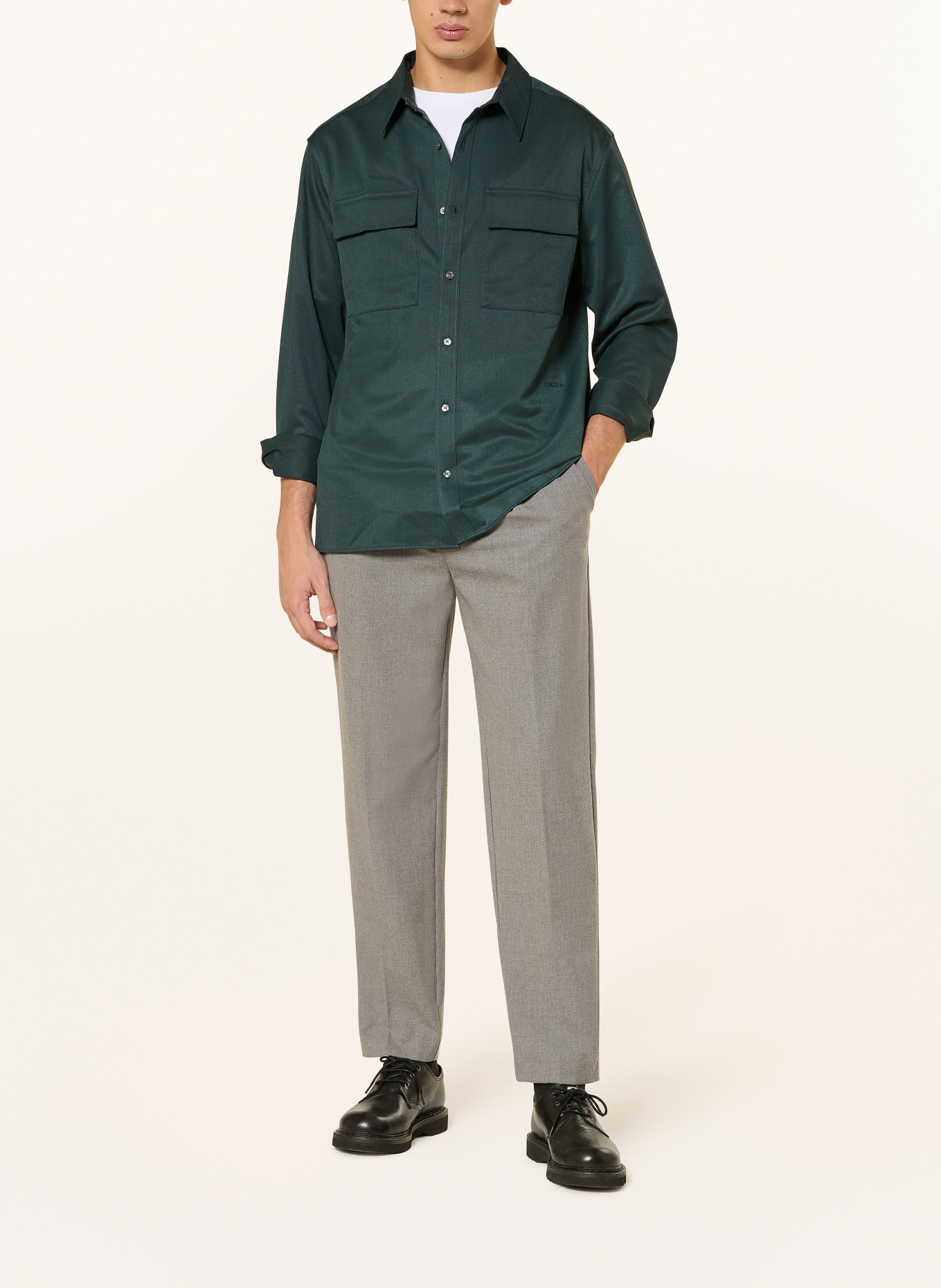 Calvin Klein Hemd Comfort Fit: PETROL