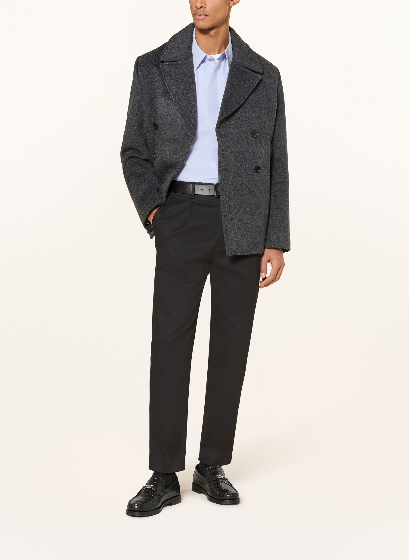 Calvin Klein Chino Tapered Fit: SCHWARZ