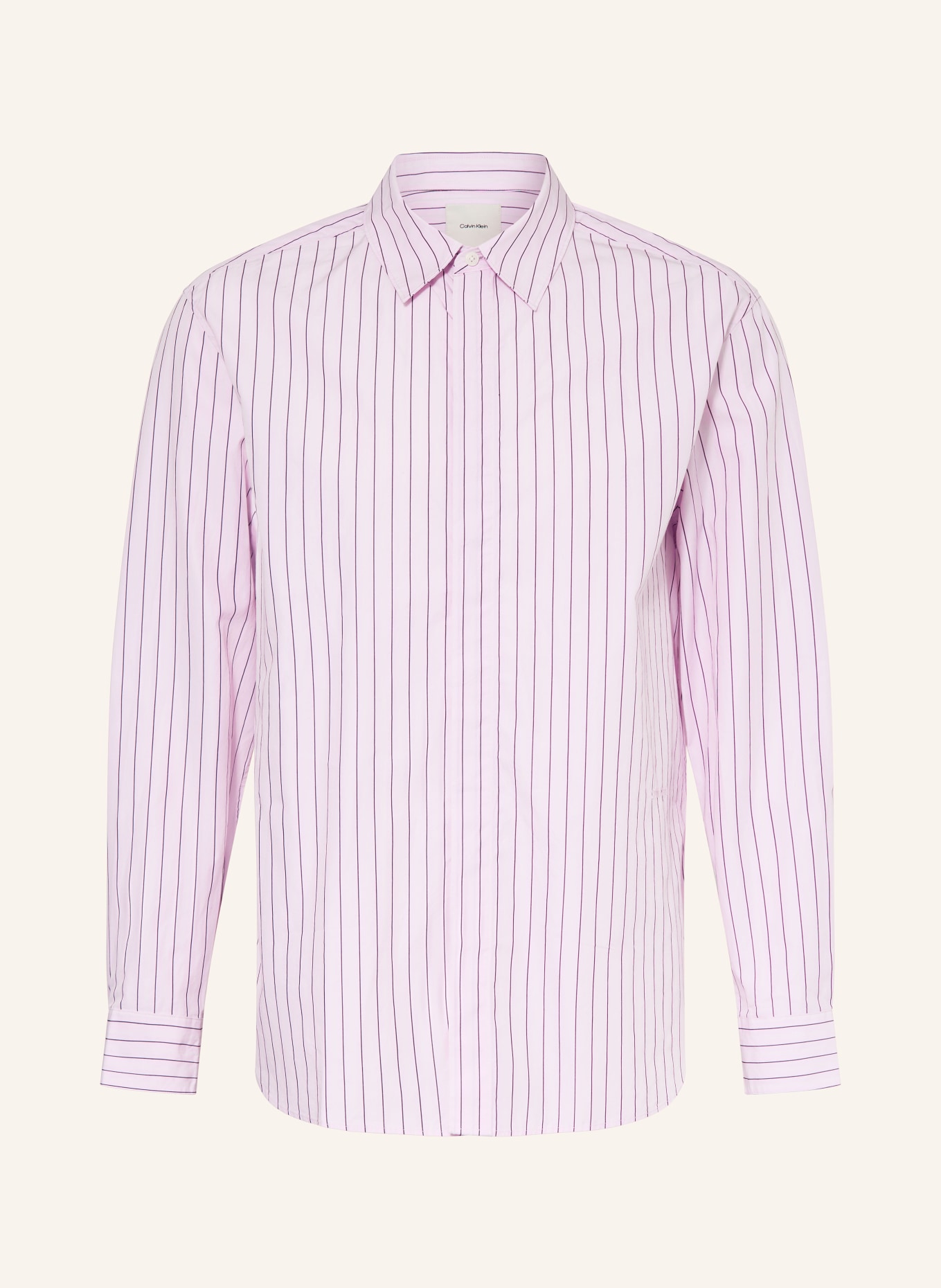 Calvin Klein Hemd Relaxed Fit: ROSA / WEISS / SCHWARZ