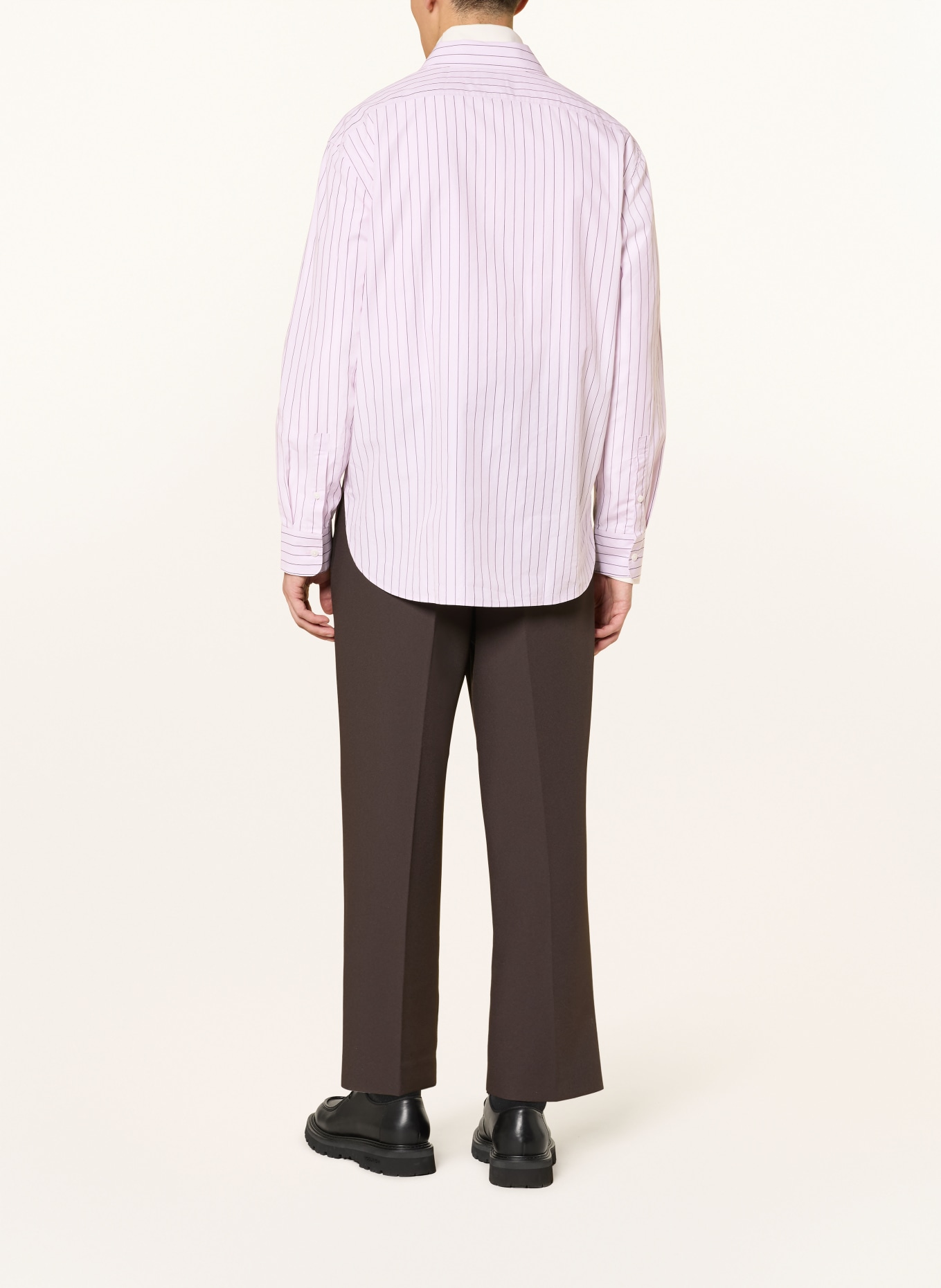 Calvin Klein Hemd Relaxed Fit: ROSA / WEISS / SCHWARZ
