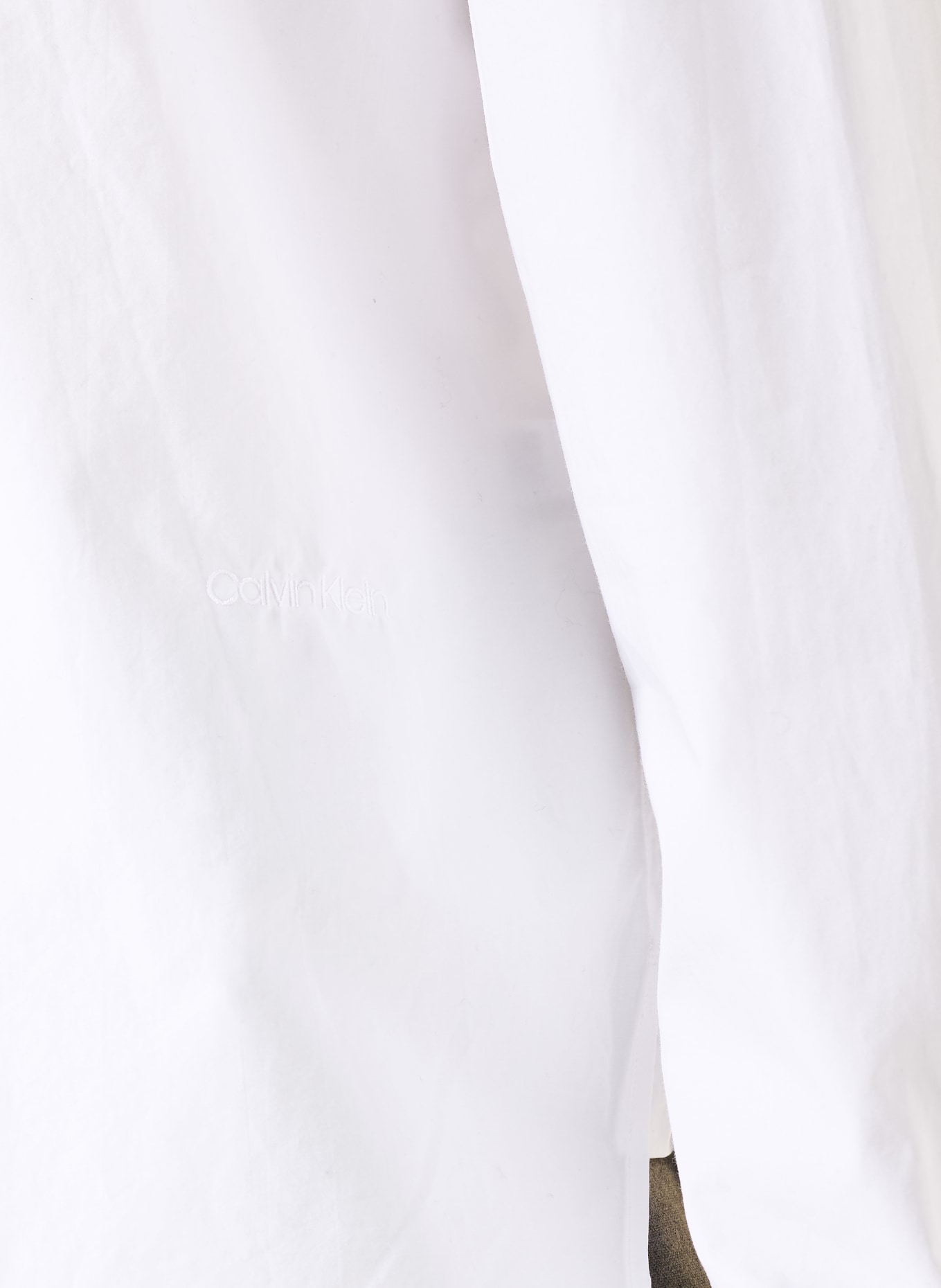 Calvin Klein Hemd Relaxed Fit: WEISS