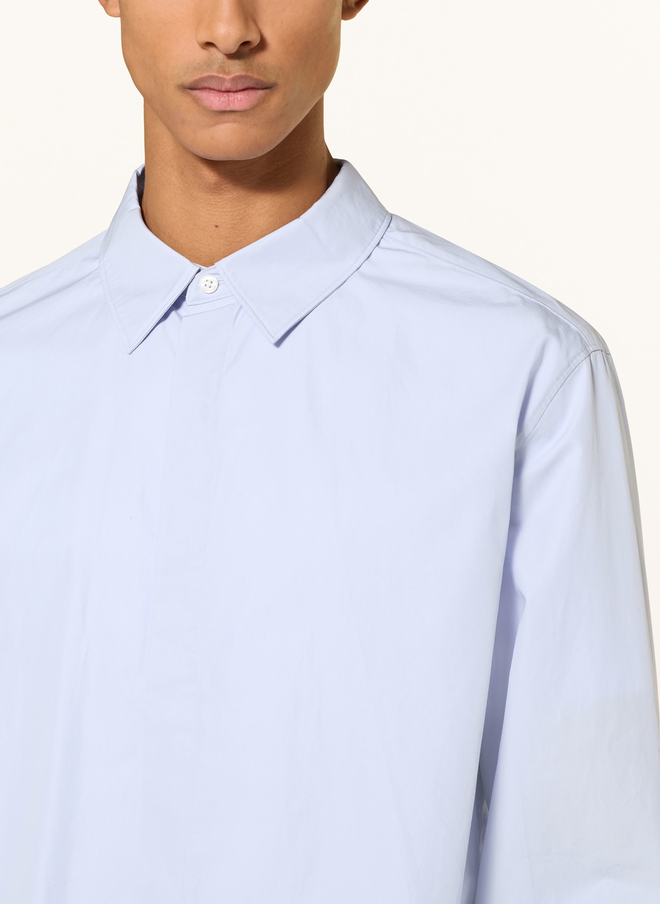 Calvin Klein Hemd Relaxed Fit: HELLBLAU