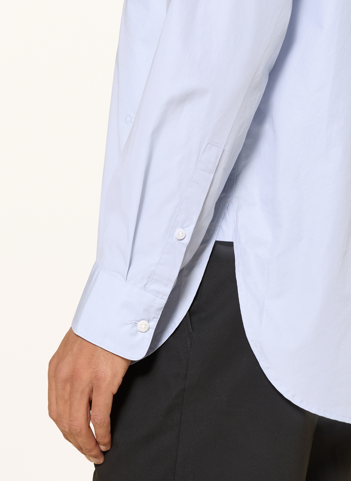 Calvin Klein Hemd Relaxed Fit: HELLBLAU