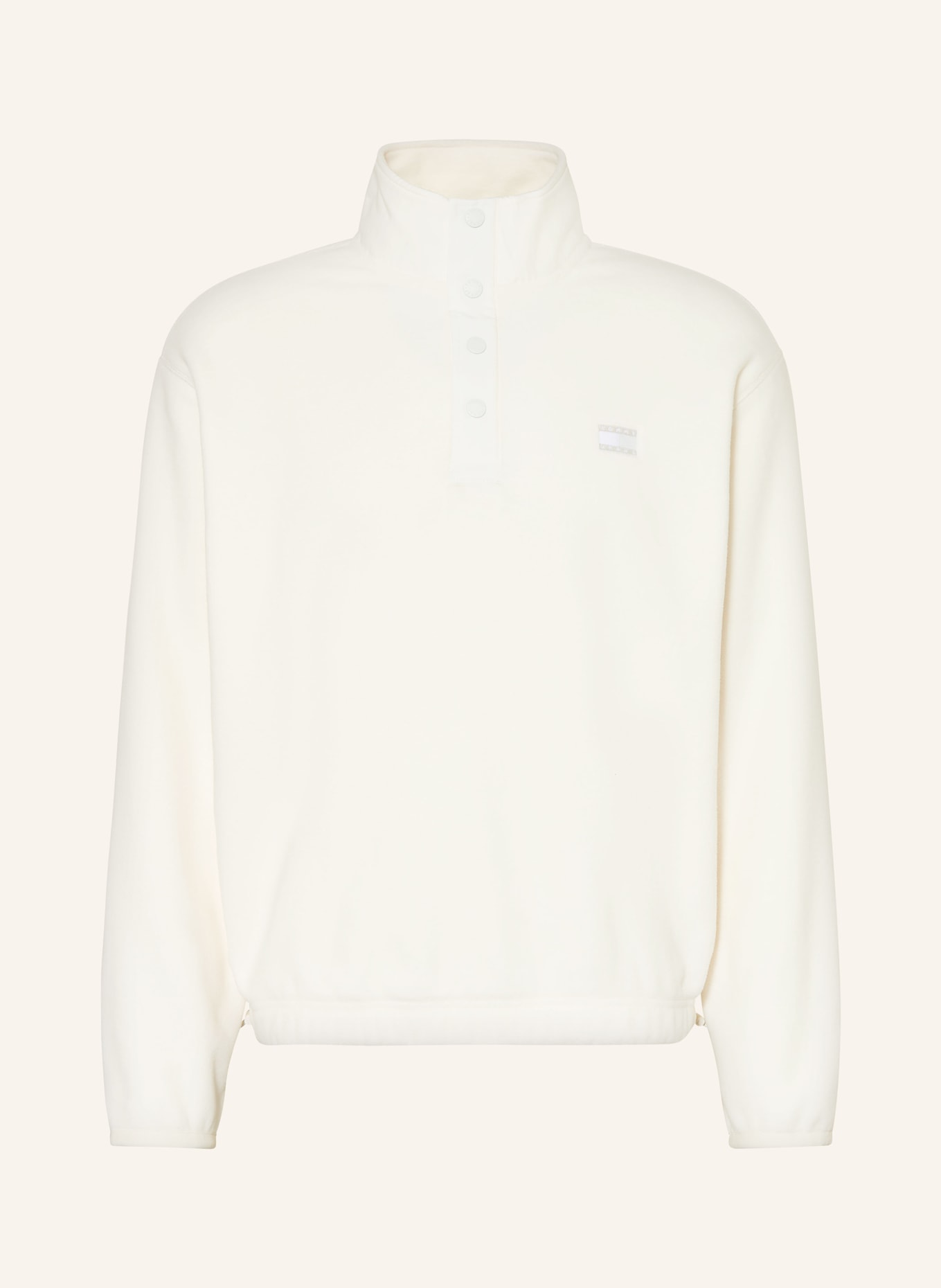 TOMMY JEANS Fleecepullover: ECRU