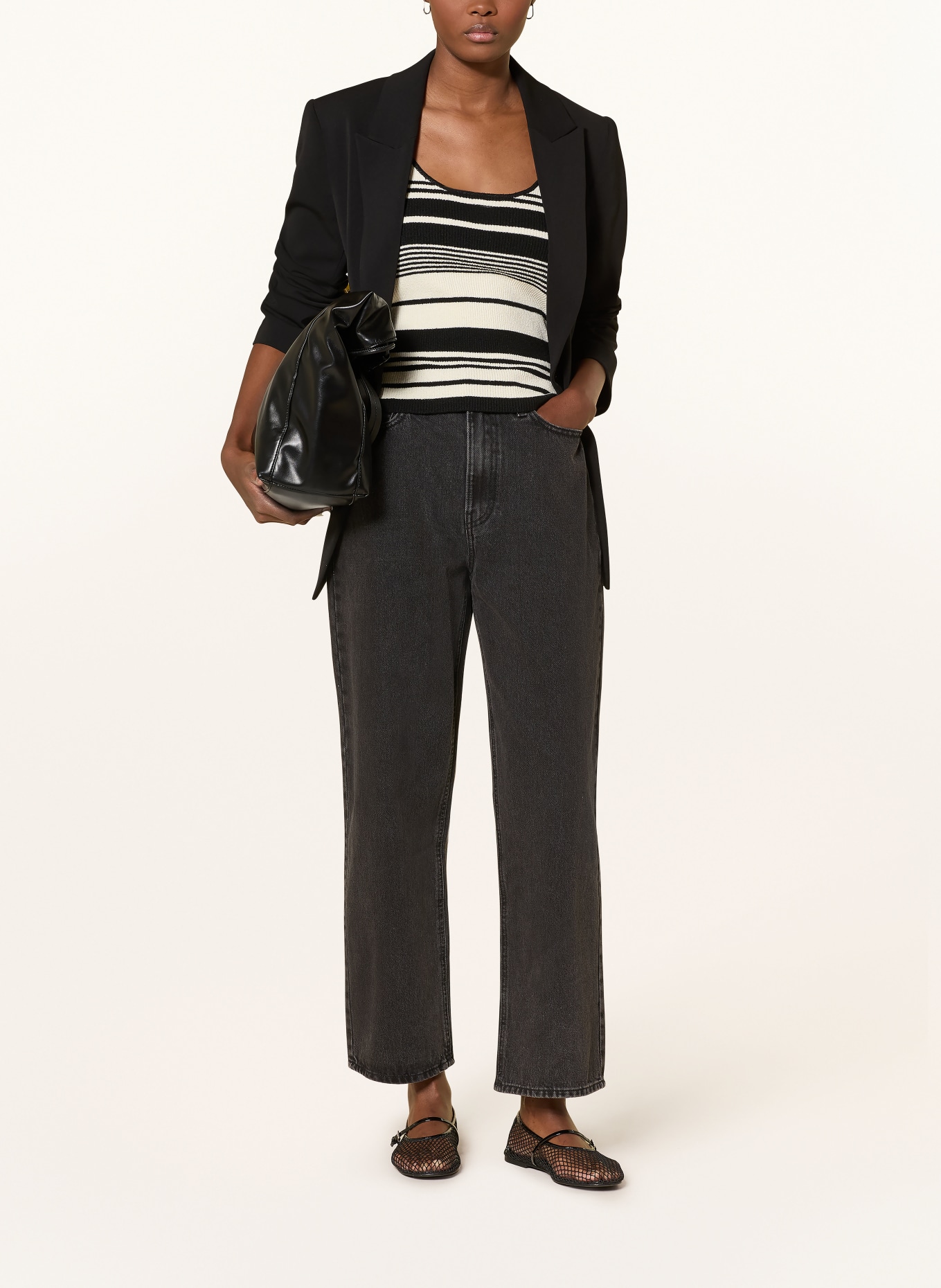 Calvin Klein Jeans Barrel džíny: 846 CK ESSENTIAL BLACK