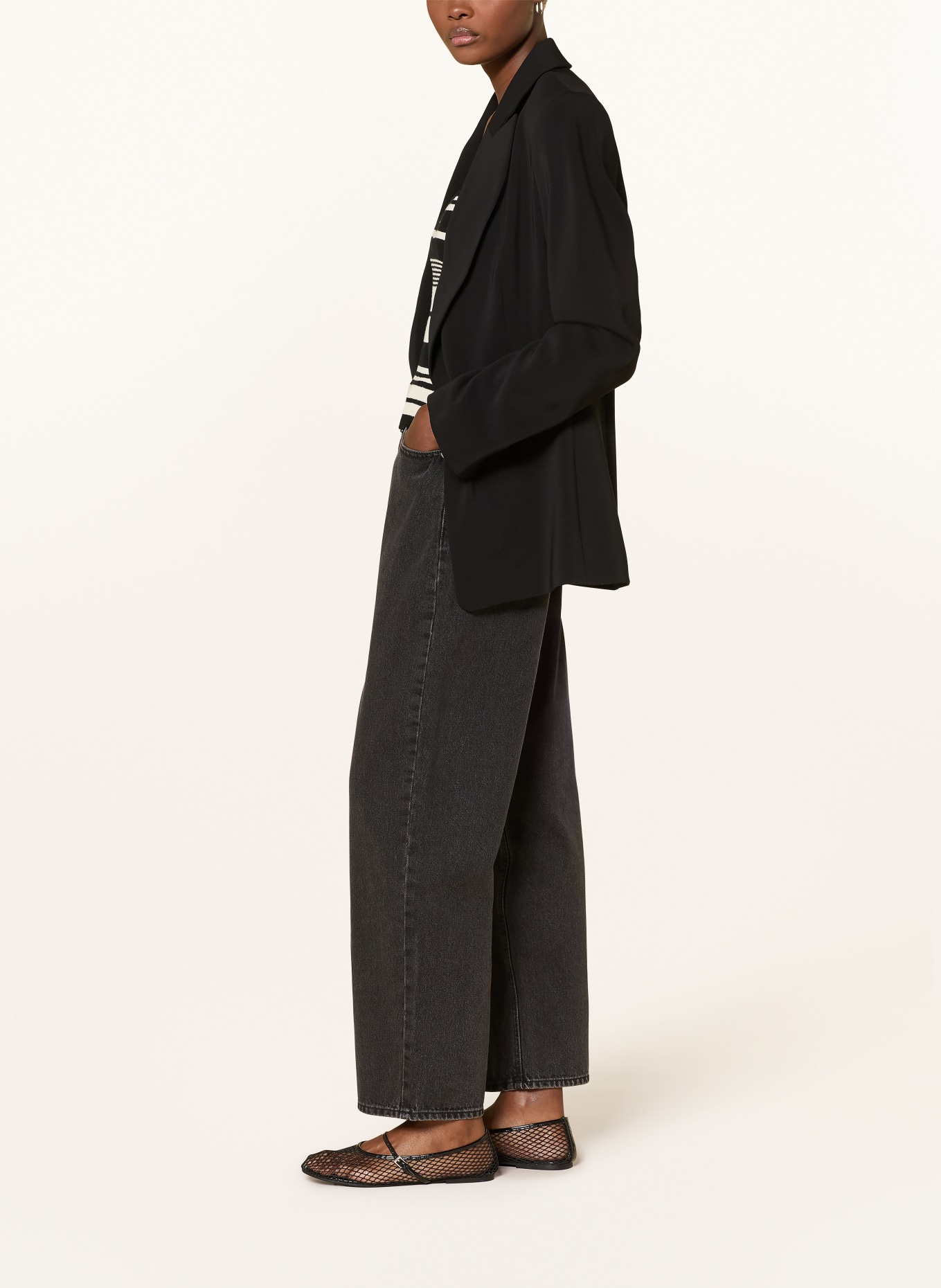 Calvin Klein Jeans Barrel džíny: 846 CK ESSENTIAL BLACK