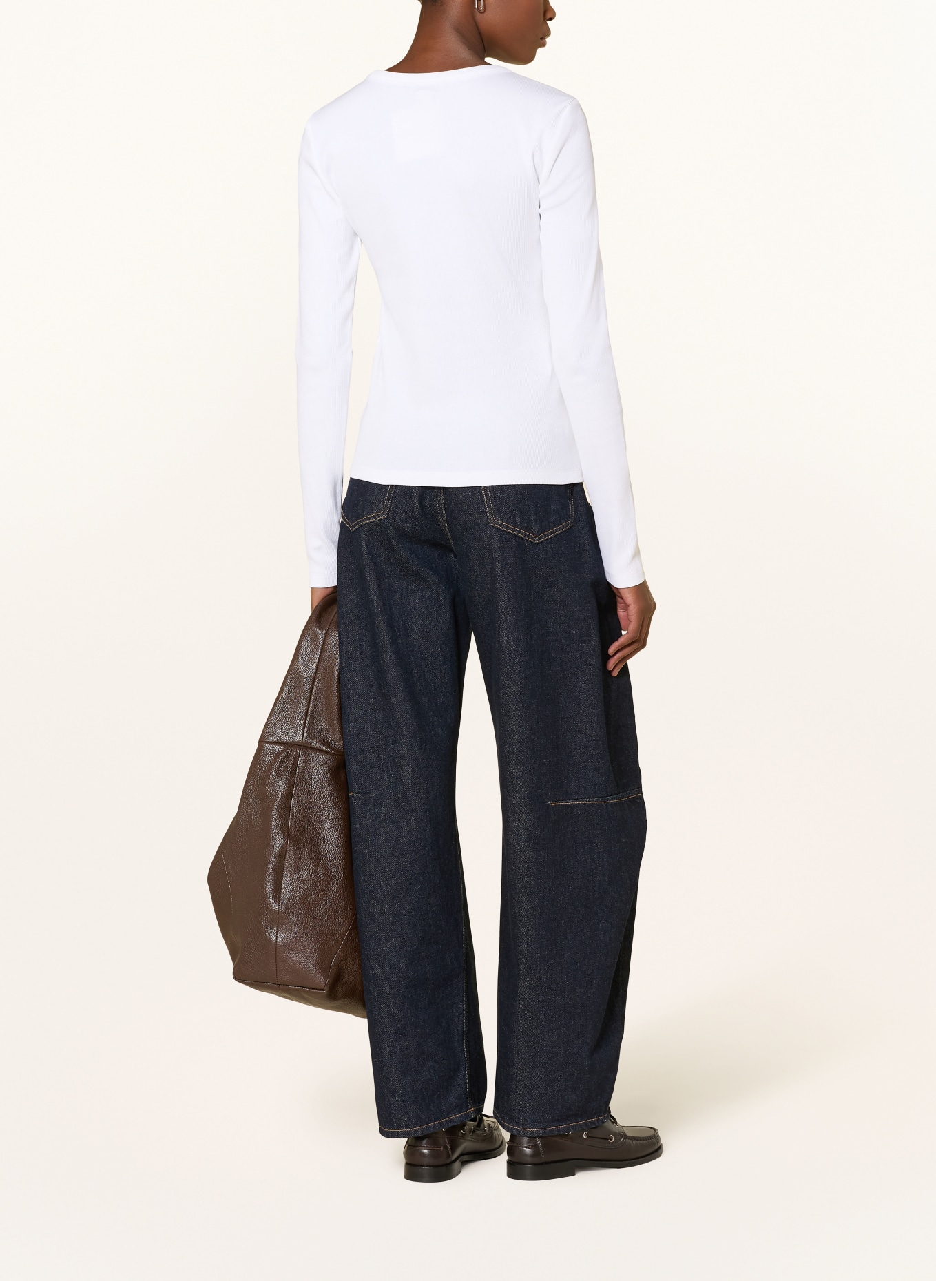 Calvin Klein Jeans long-sleeved shirt: WHITE