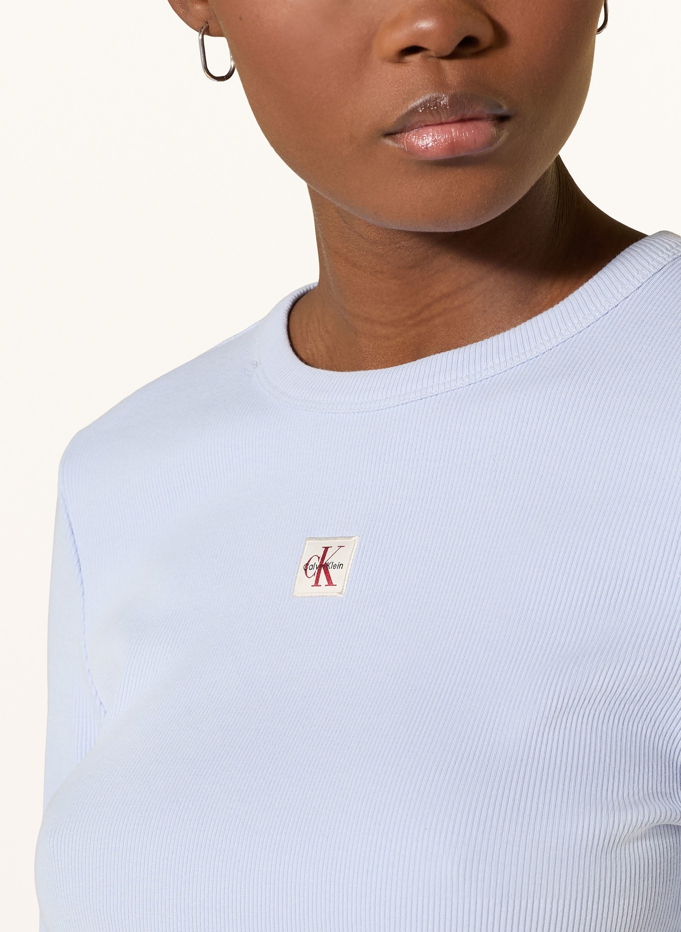 Calvin Klein Jeans long-sleeved shirt: LIGHT BLUE