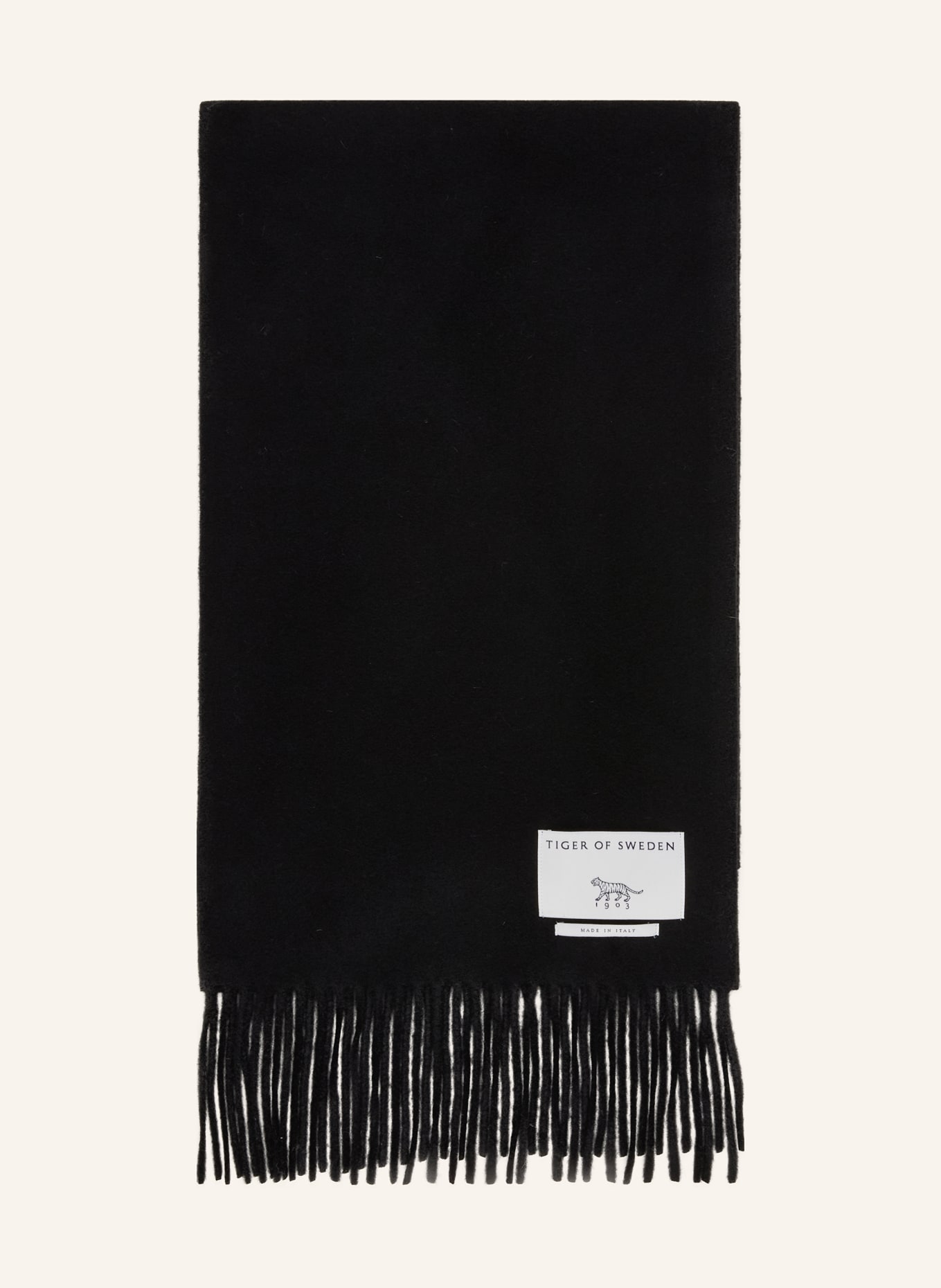 TIGER OF SWEDEN Šála SYLAN: ČERNÁ
