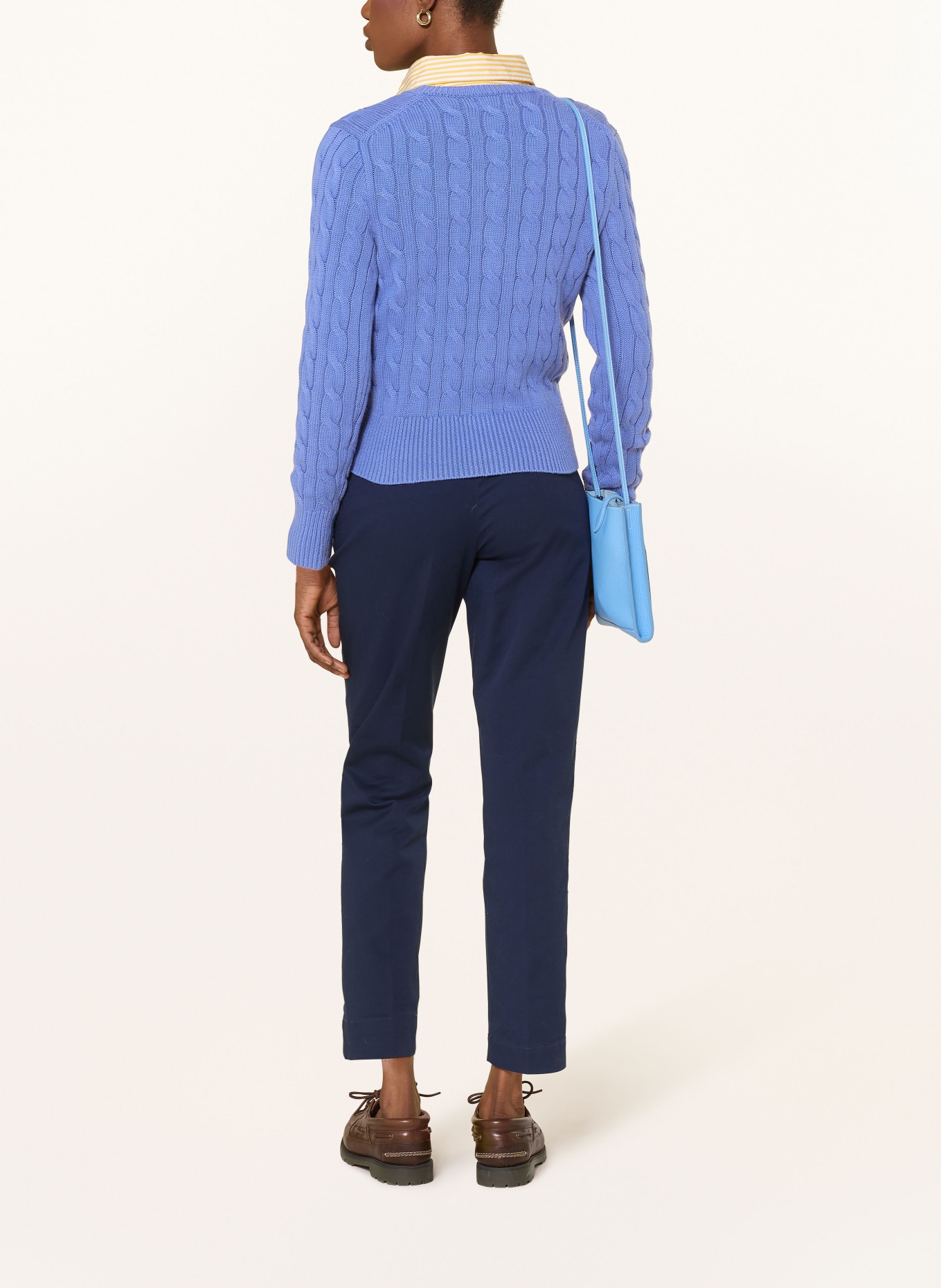 POLO RALPH LAUREN Strickjacke: BLAU