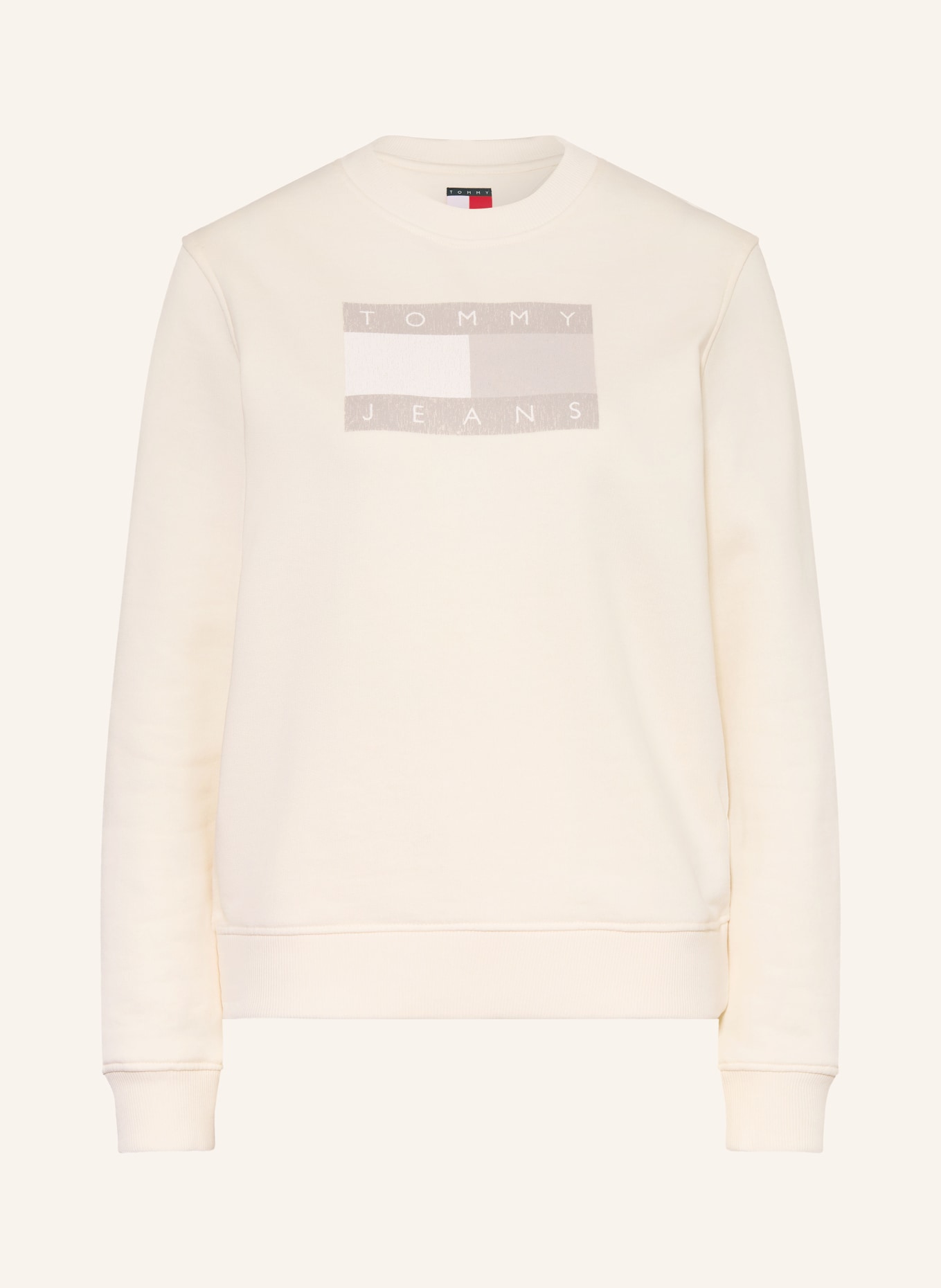 TOMMY JEANS Sweatshirt: ECRU