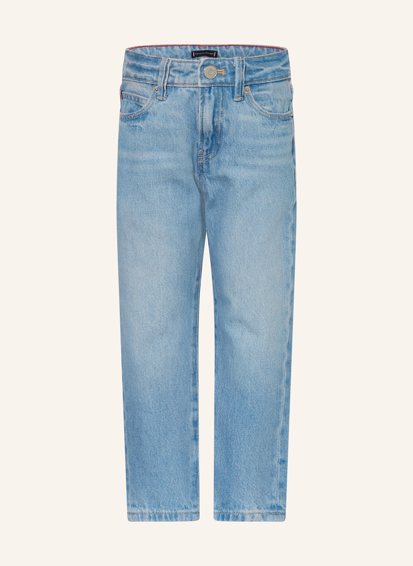 TOMMY HILFIGER Jeans Straight Fit: 1AA Denim Light