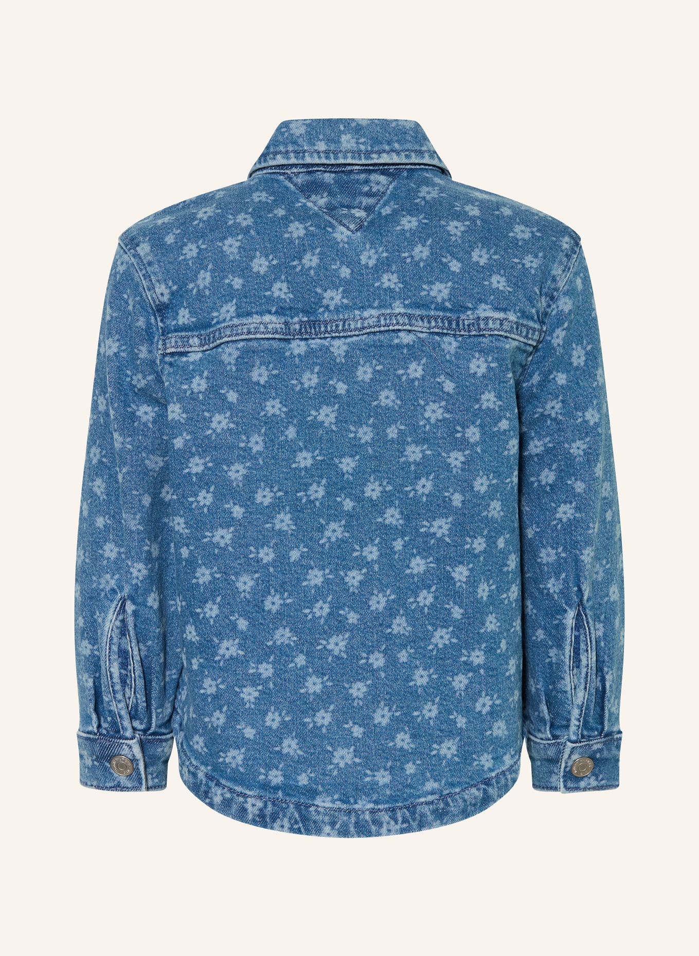 TOMMY HILFIGER Kurtka jeansowa: NIEBIESKI / JASNONIEBIESKI