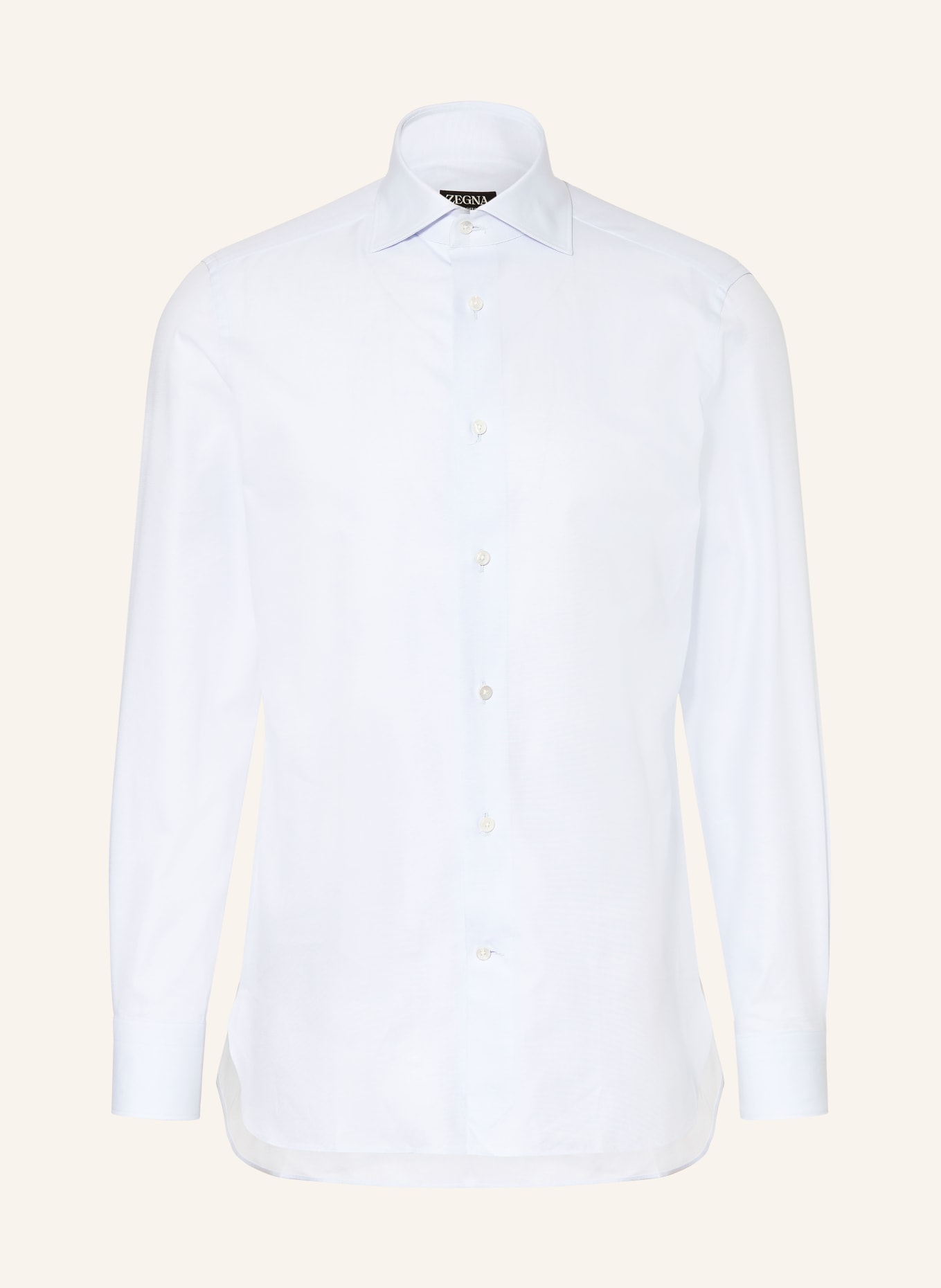 ZEGNA Regular fit shirt: LIGHT BLUE