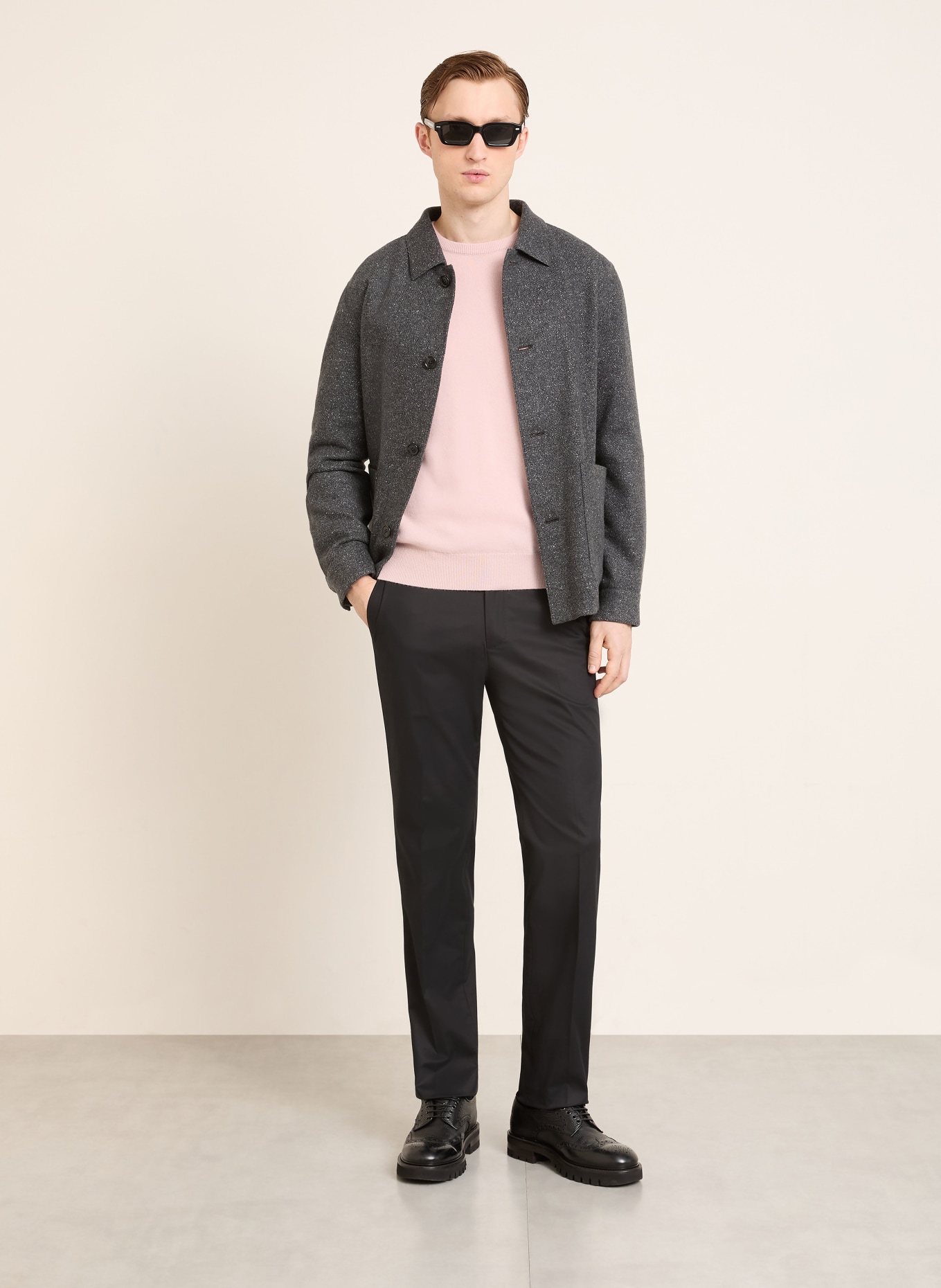 ZEGNA Chino Slim Fit: DUNKELBLAU