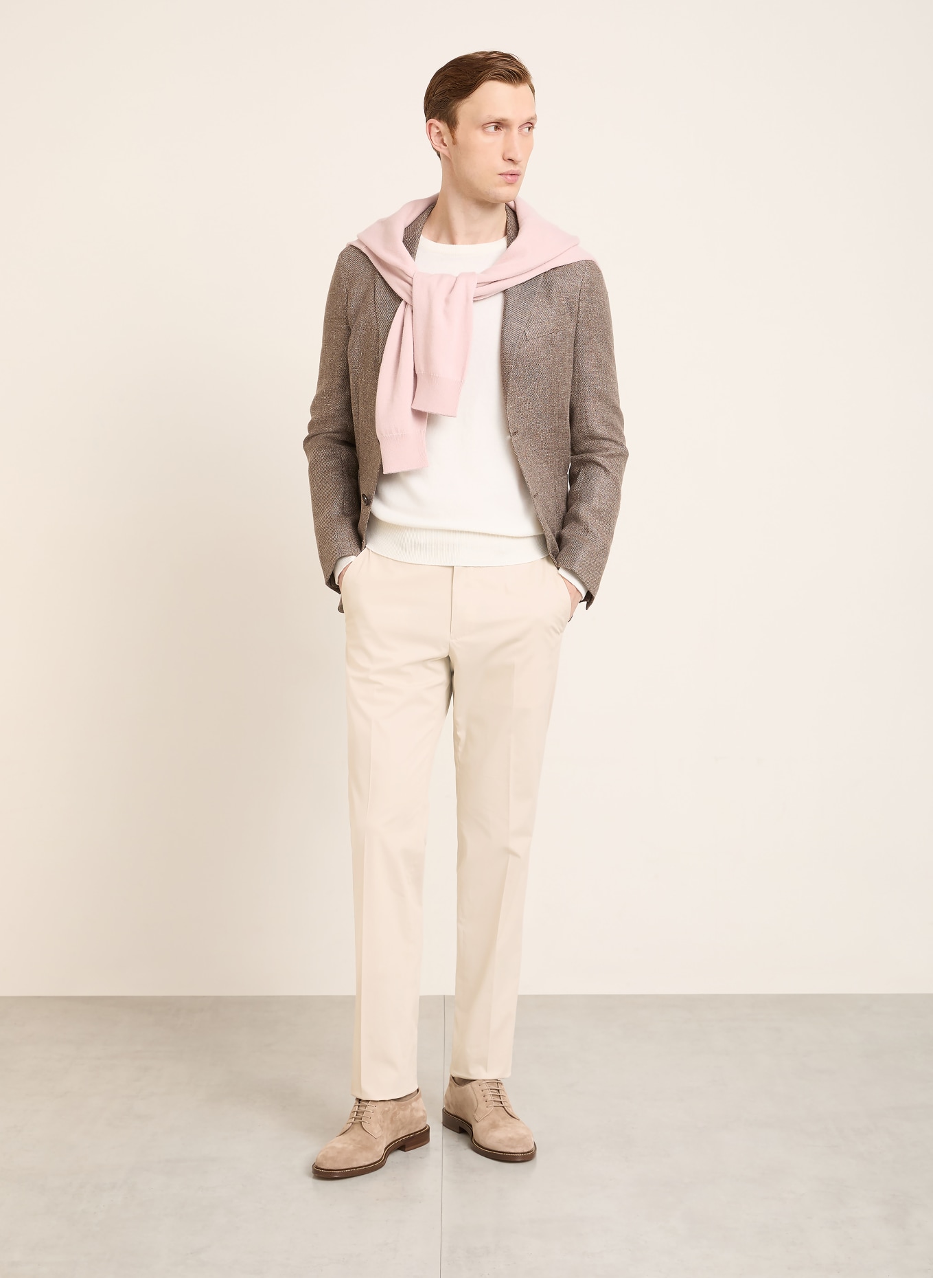 ZEGNA Chino Regular Fit: BEIGE