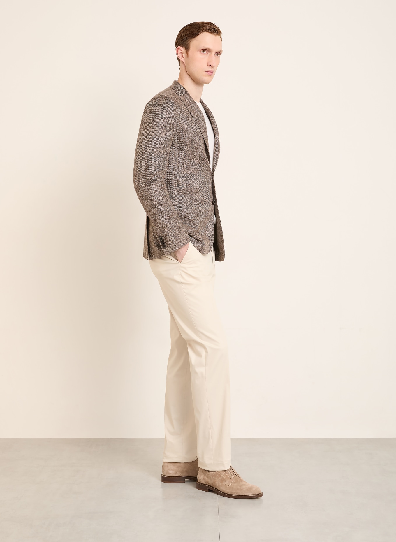 ZEGNA Chino Regular Fit: BEIGE