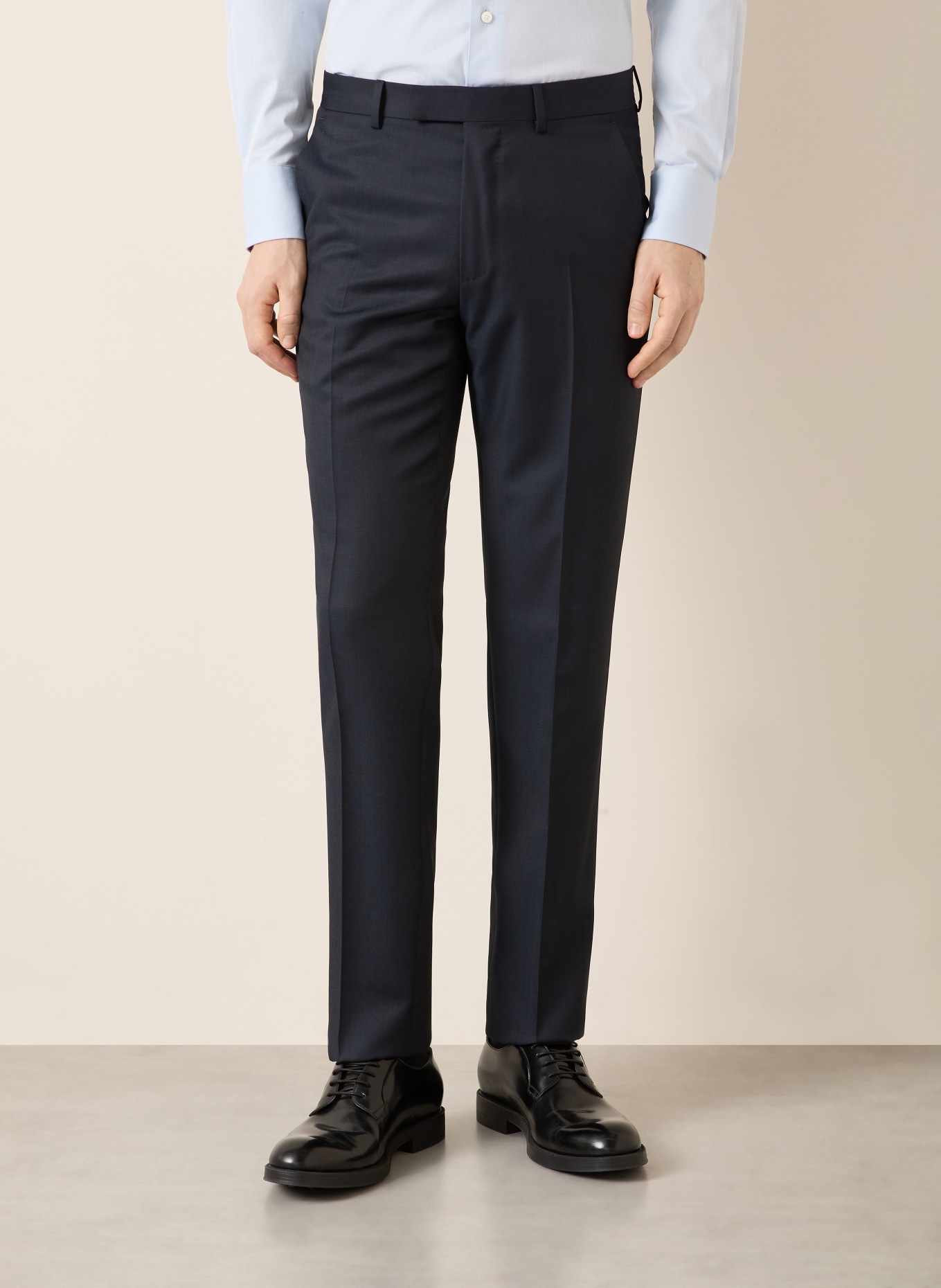 ZEGNA Extra slim fit suit: DARK BLUE
