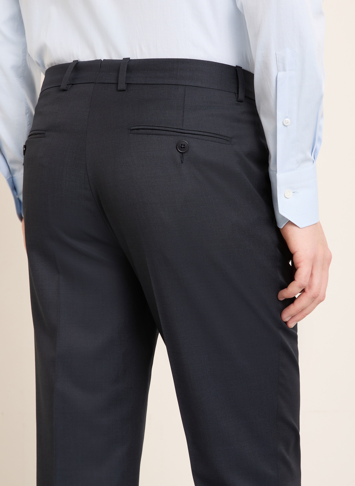 ZEGNA Extra slim fit suit: DARK BLUE