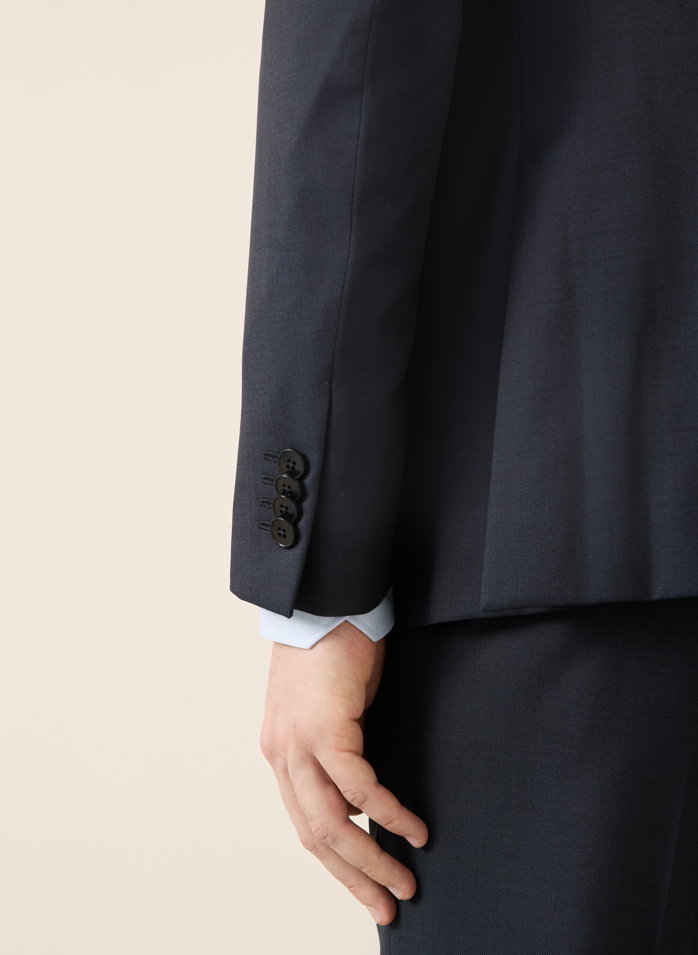 ZEGNA Extra slim fit suit: DARK BLUE