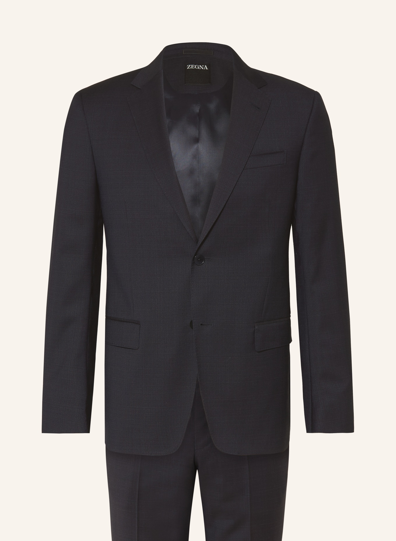 ZEGNA Anzug Extra Slim Fit: DUNKELGRAU