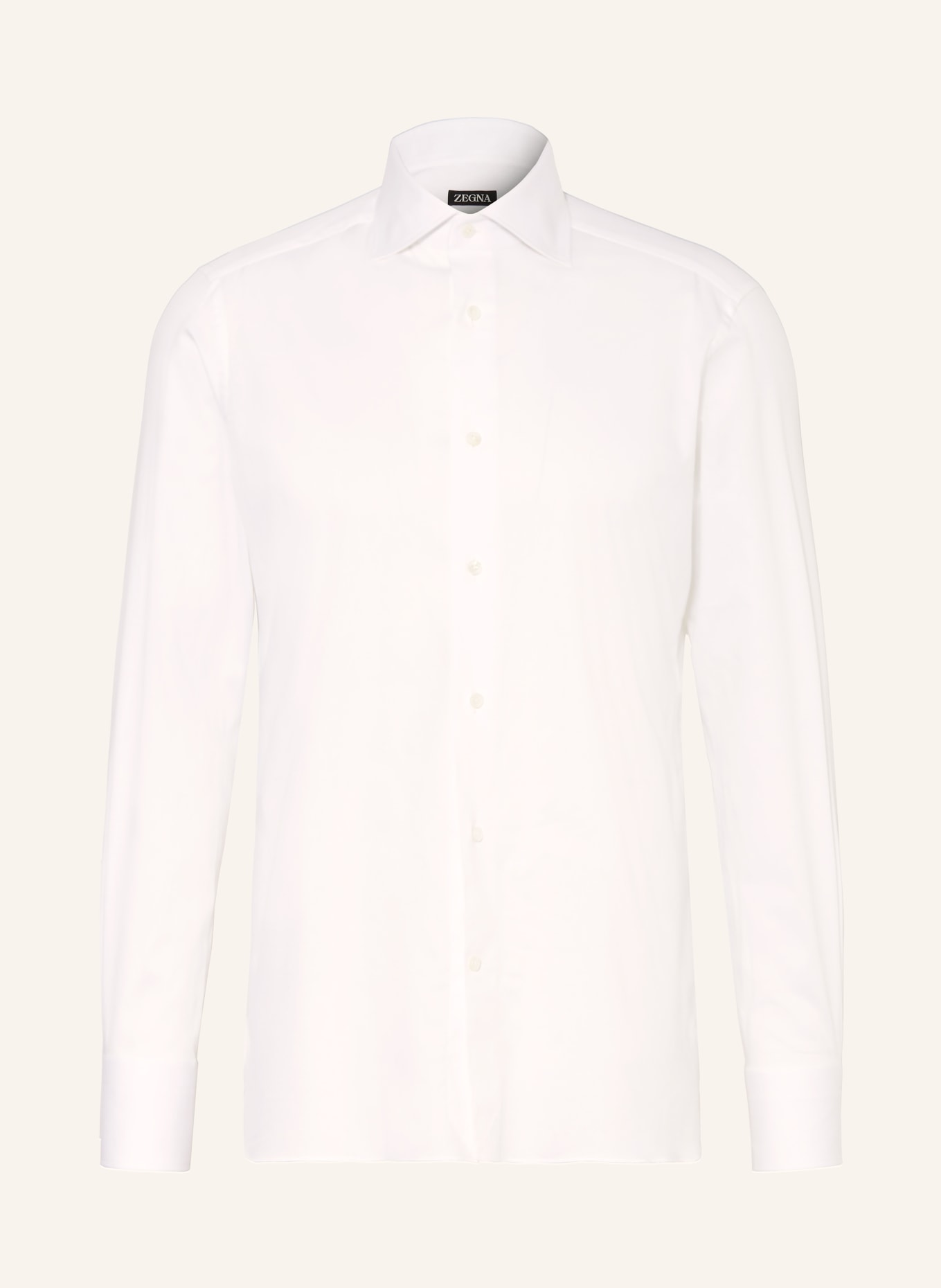 ZEGNA Regular fit shirt: WHITE