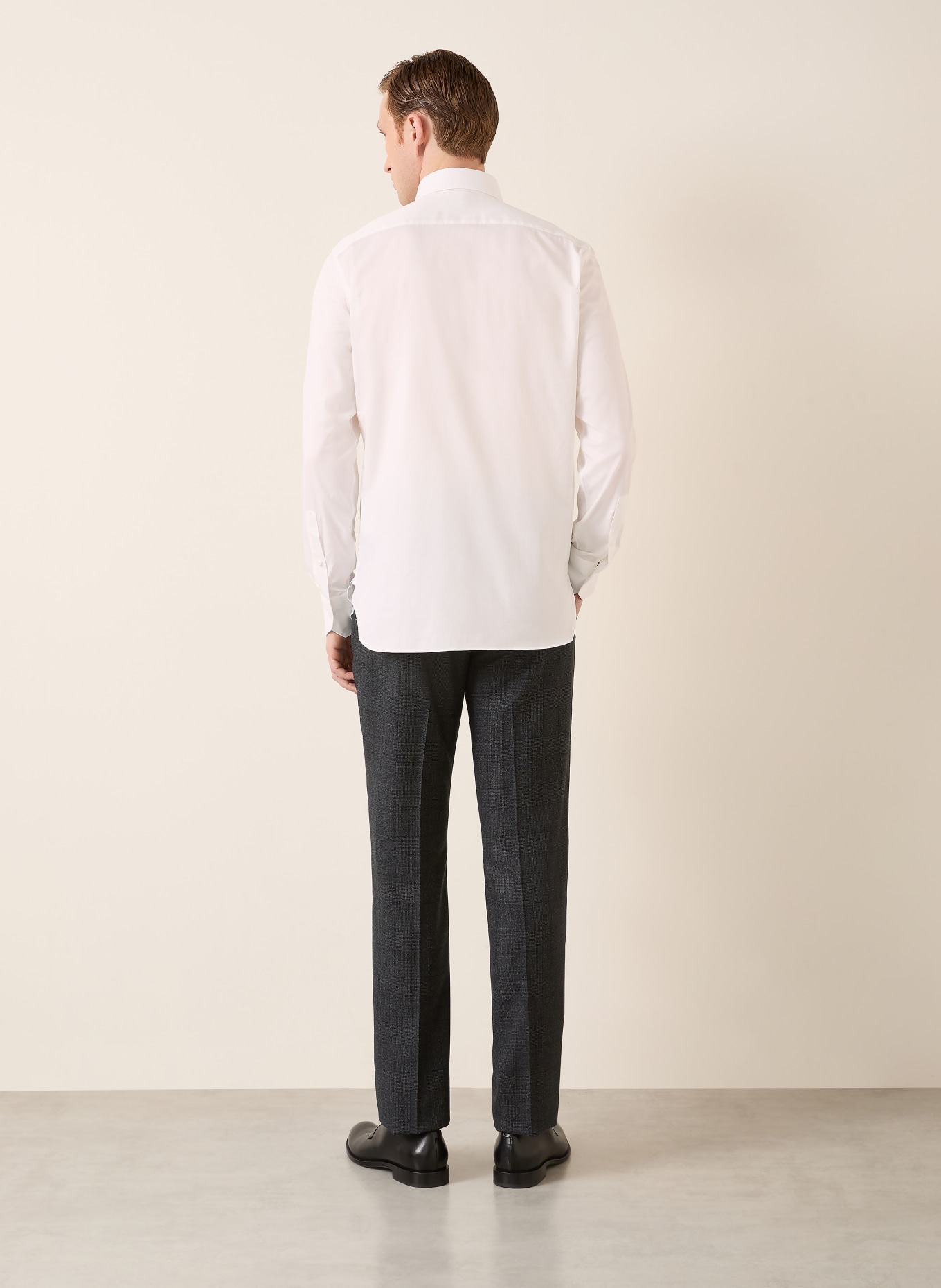 ZEGNA Regular fit shirt: WHITE