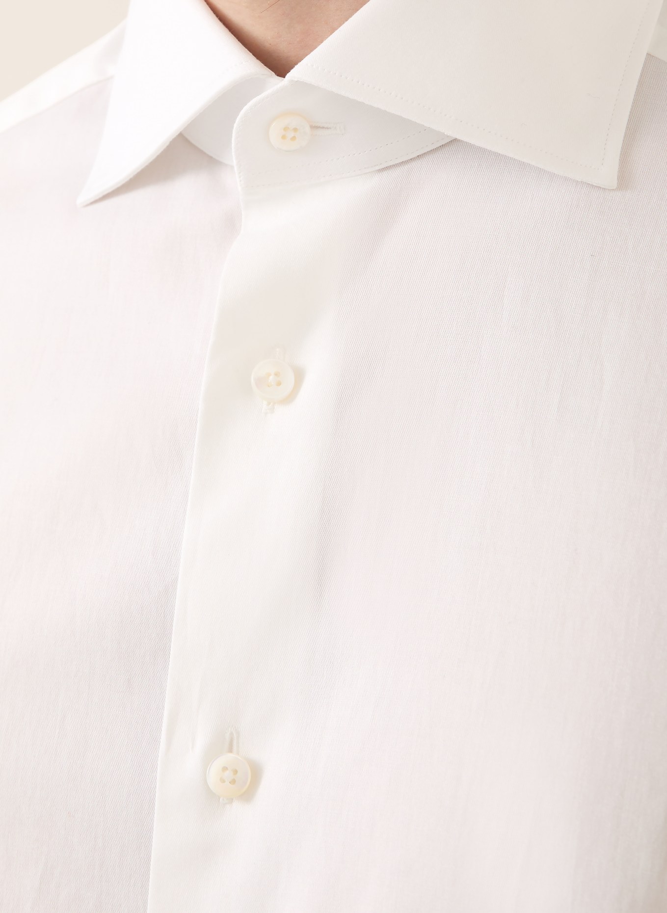 ZEGNA Regular fit shirt: WHITE