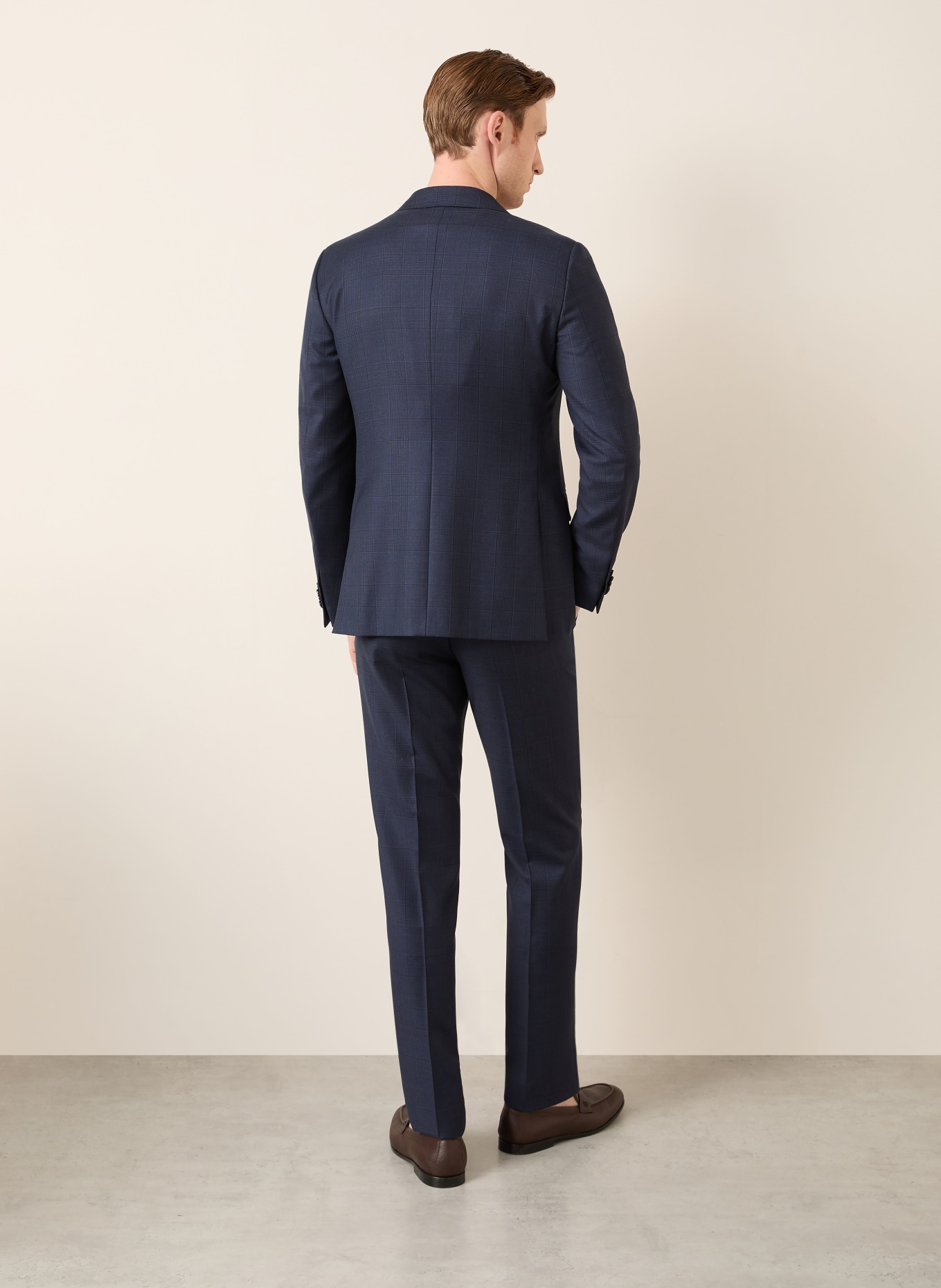ZEGNA Anzug Tailored Fit: DUNKELBLAU