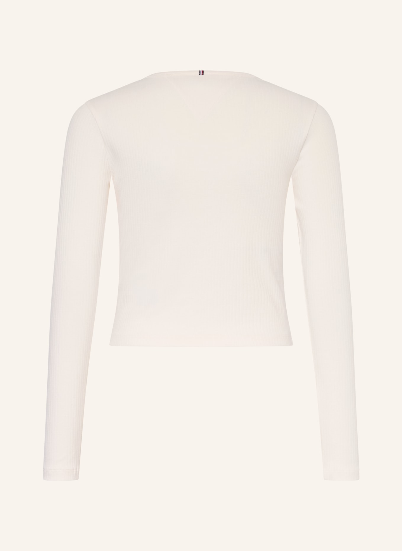 TOMMY HILFIGER Koszulka z długim rękawem: BIAŁY