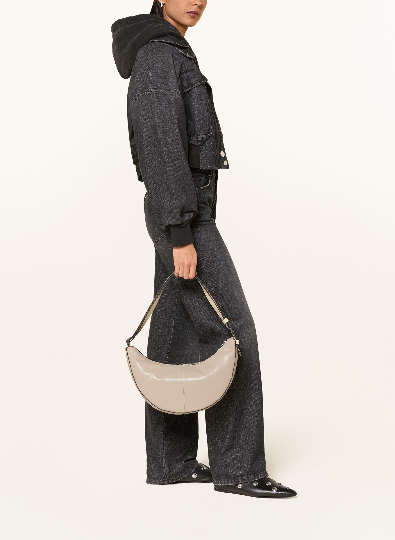 LIEBESKIND torba na ramię: ECRU