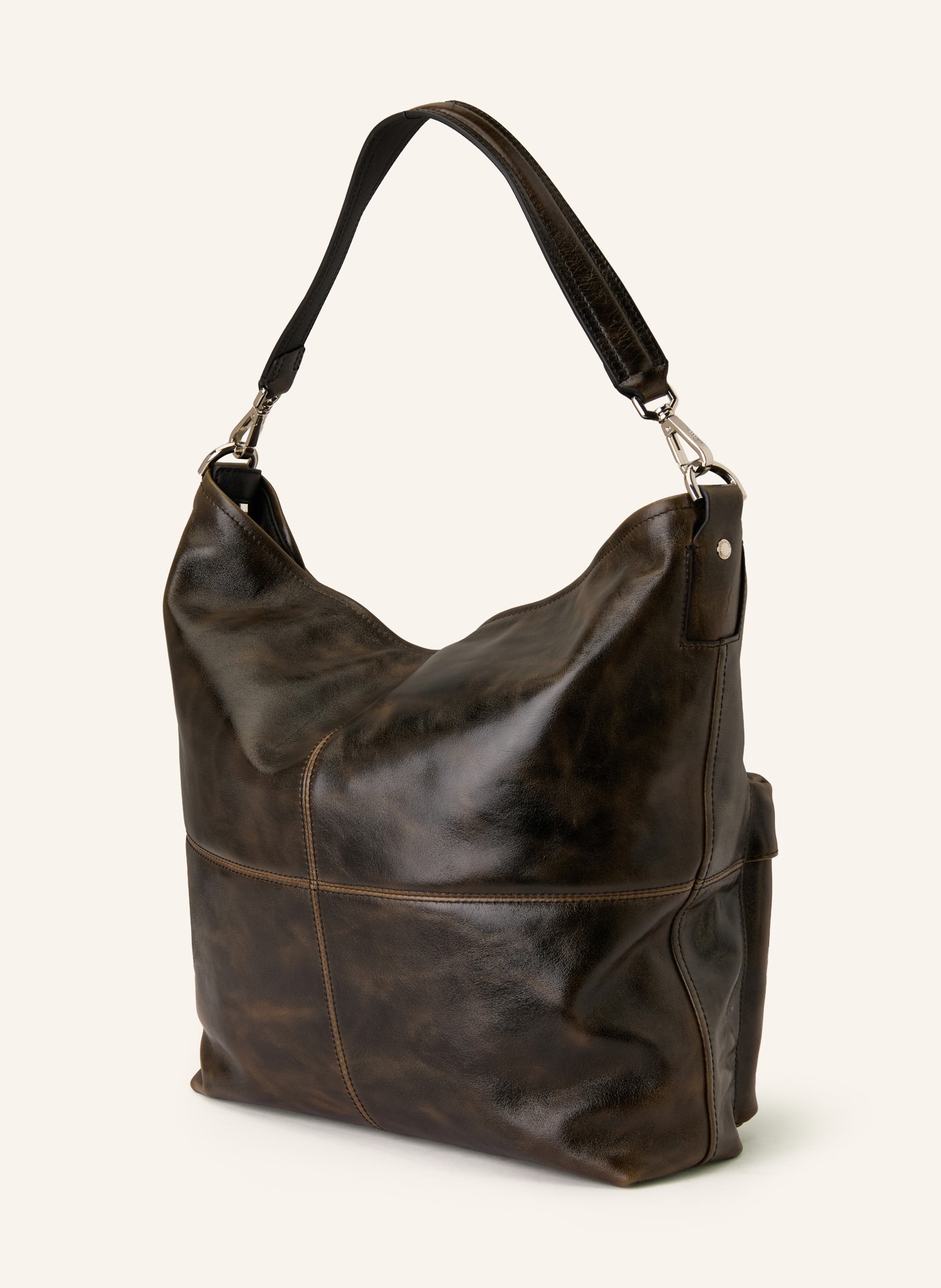 LIEBESKIND drawstring bag: DARK BROWN