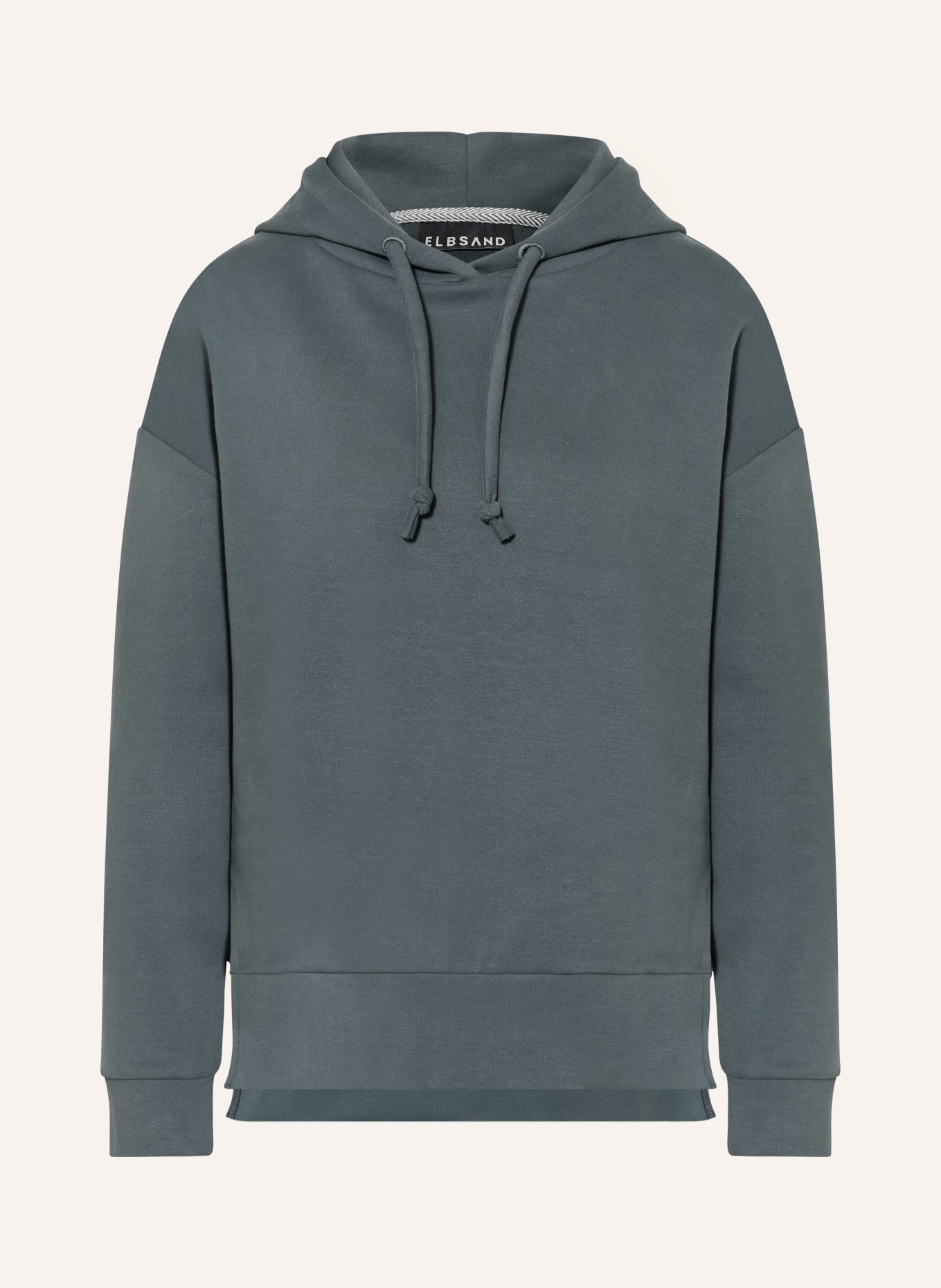 ELBSAND METTE hoodie: TEAL