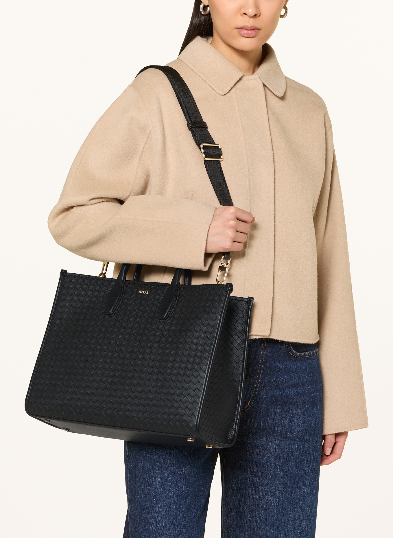 BOSS SANDY handbag: BLACK