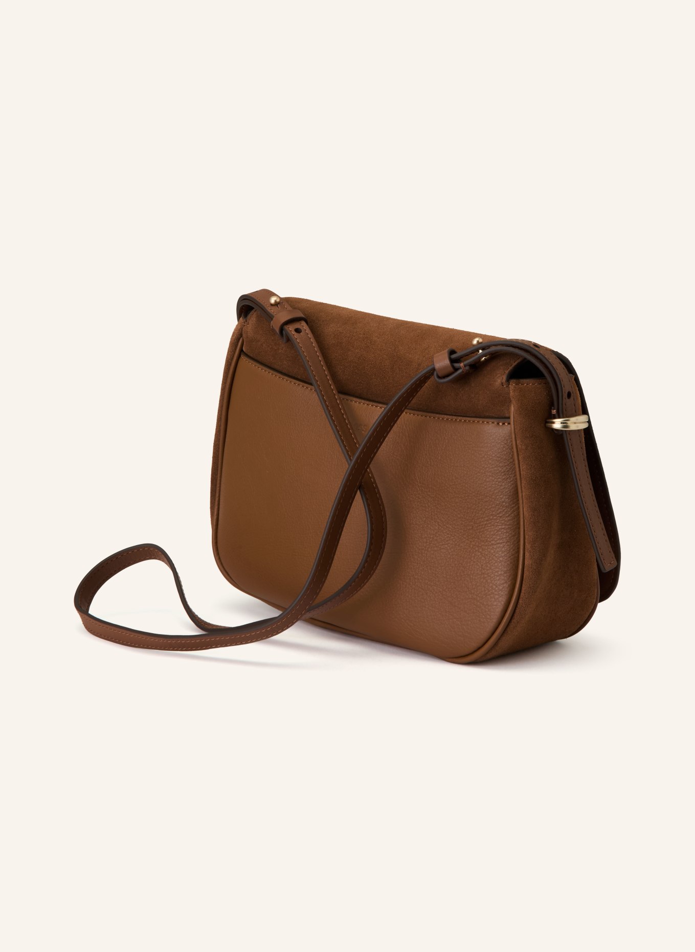 BOSS BEYOND shoulder bag: BROWN
