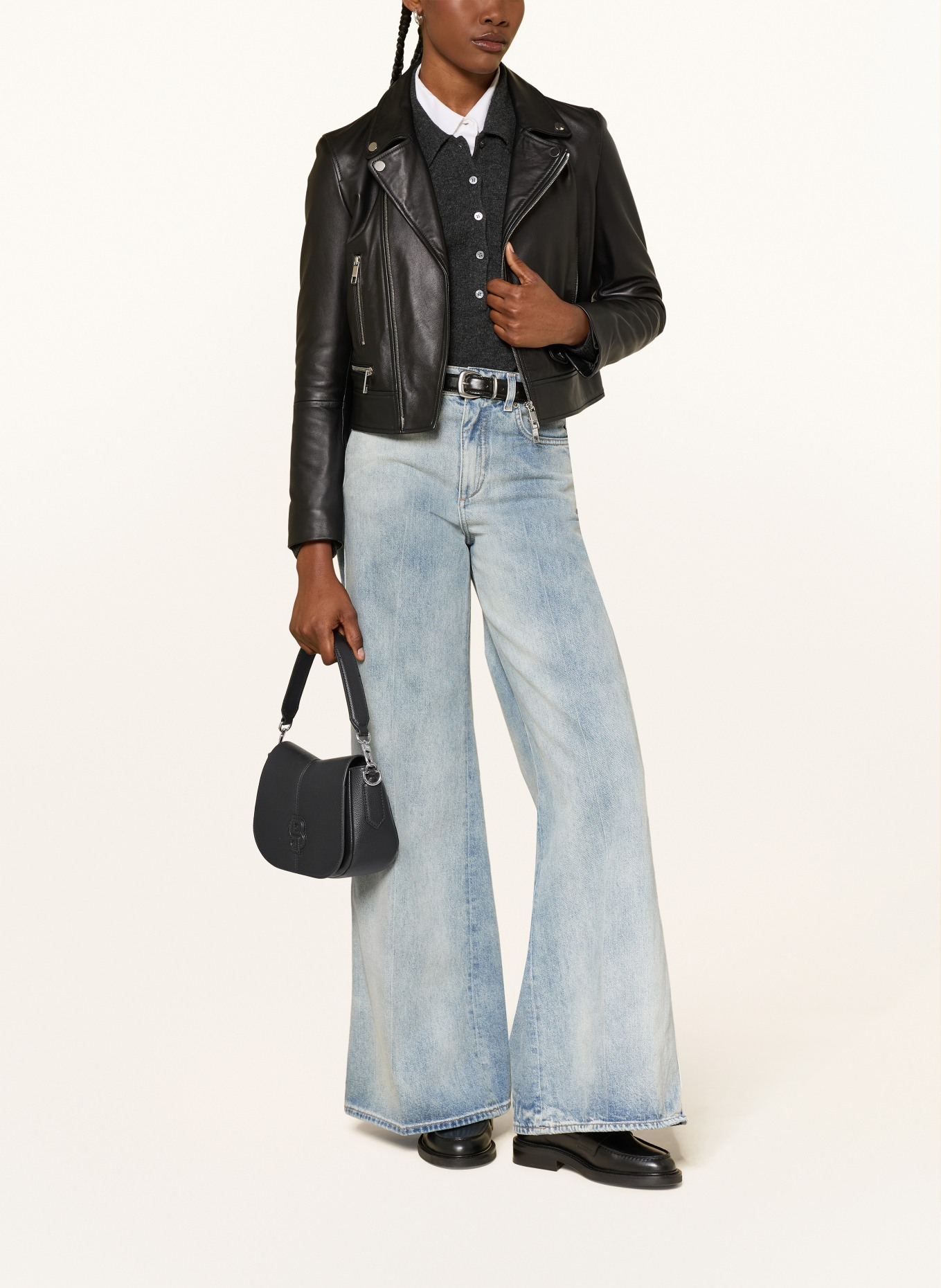 BOSS Schoudertas ANETT: ZWART