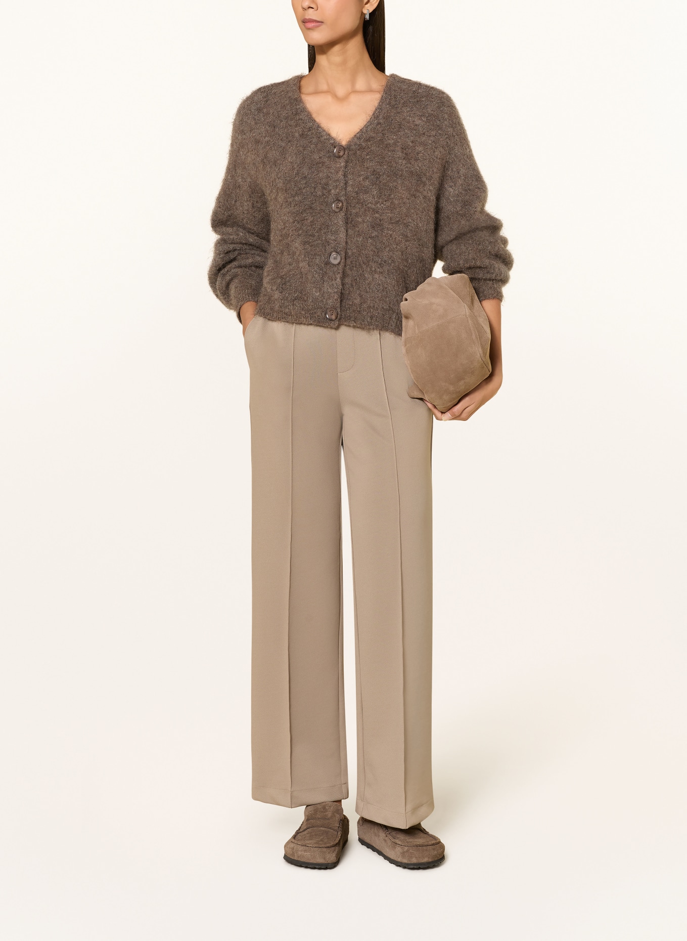 oui pants: KHAKI