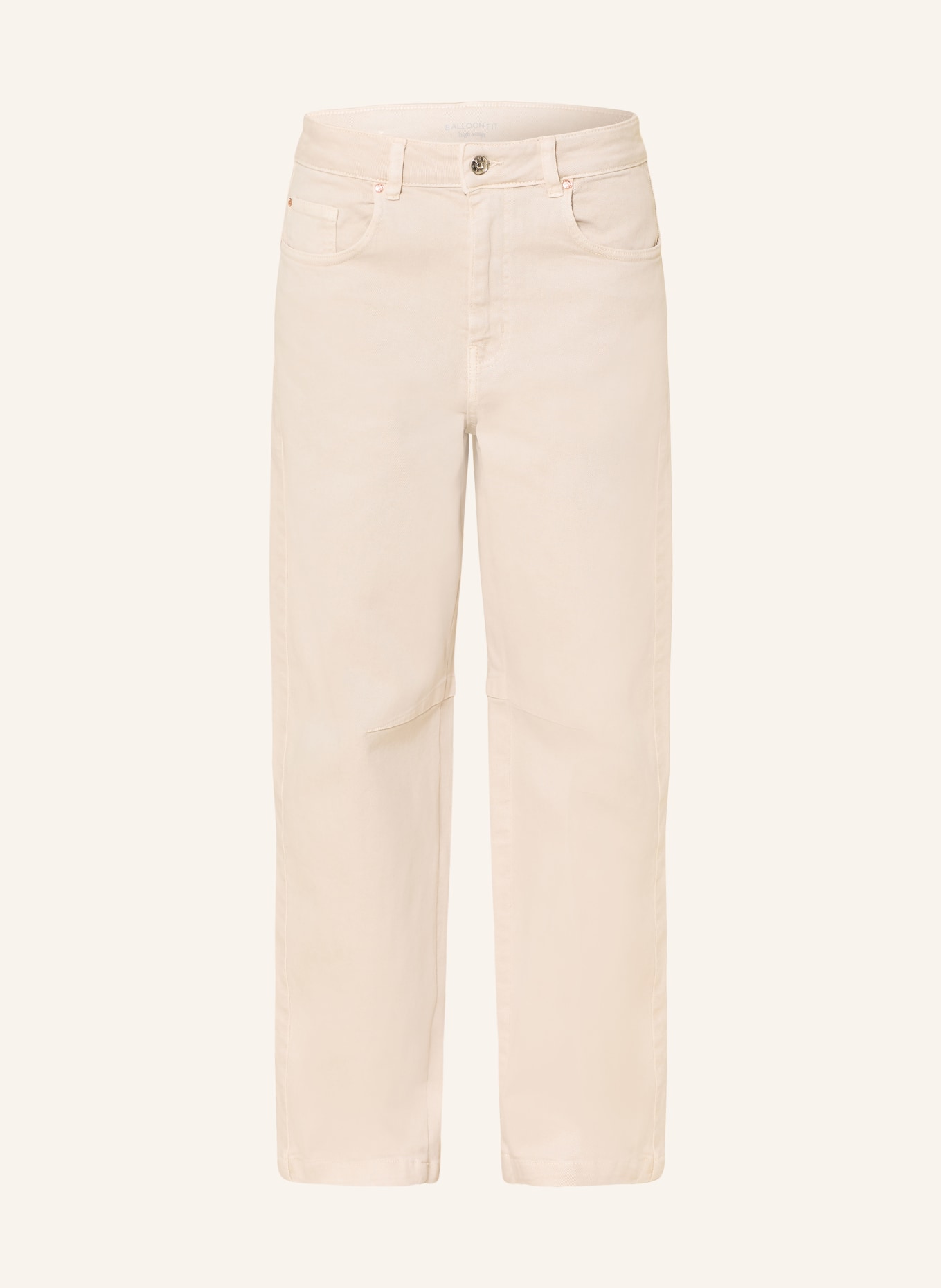 oui Barrel Jeans: 1136 offwhite