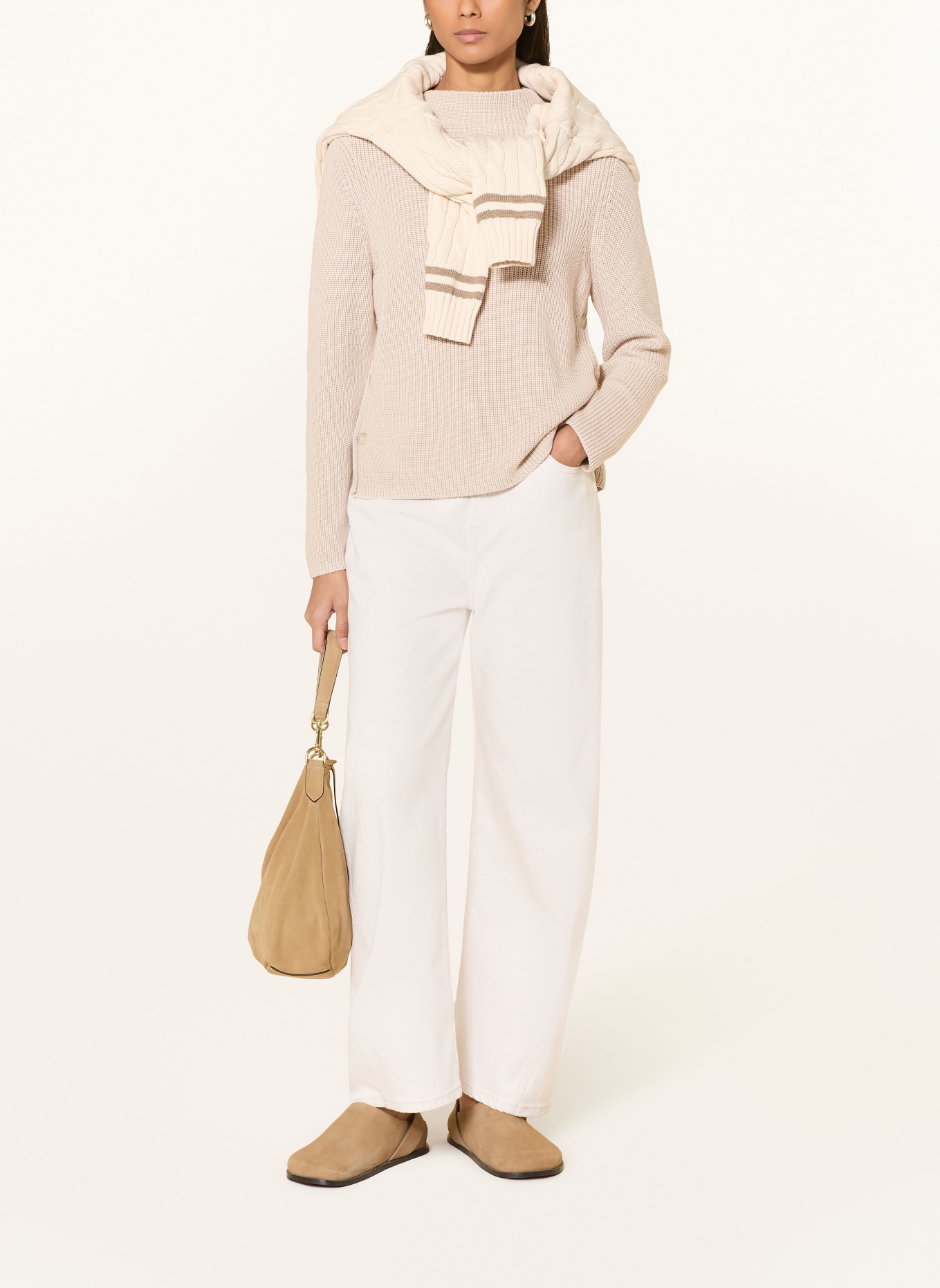 oui sweater: LIGHT GRAY