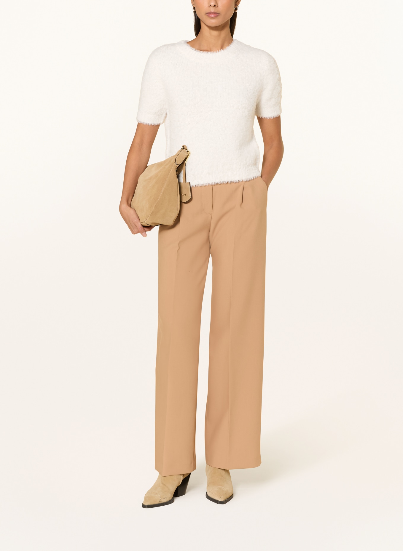 oui pletené tričko: BÍLÁ