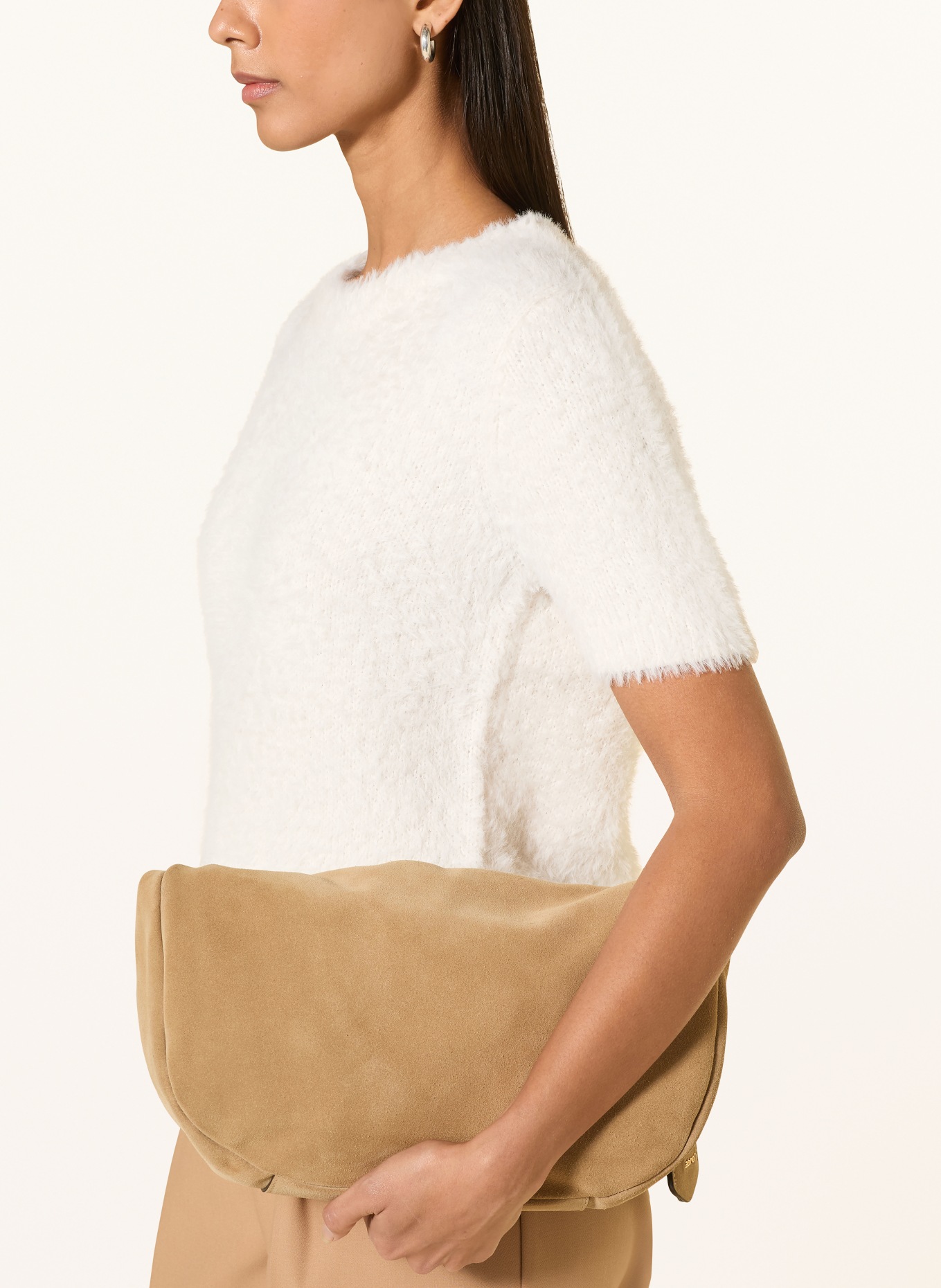 oui pletené tričko: BÍLÁ