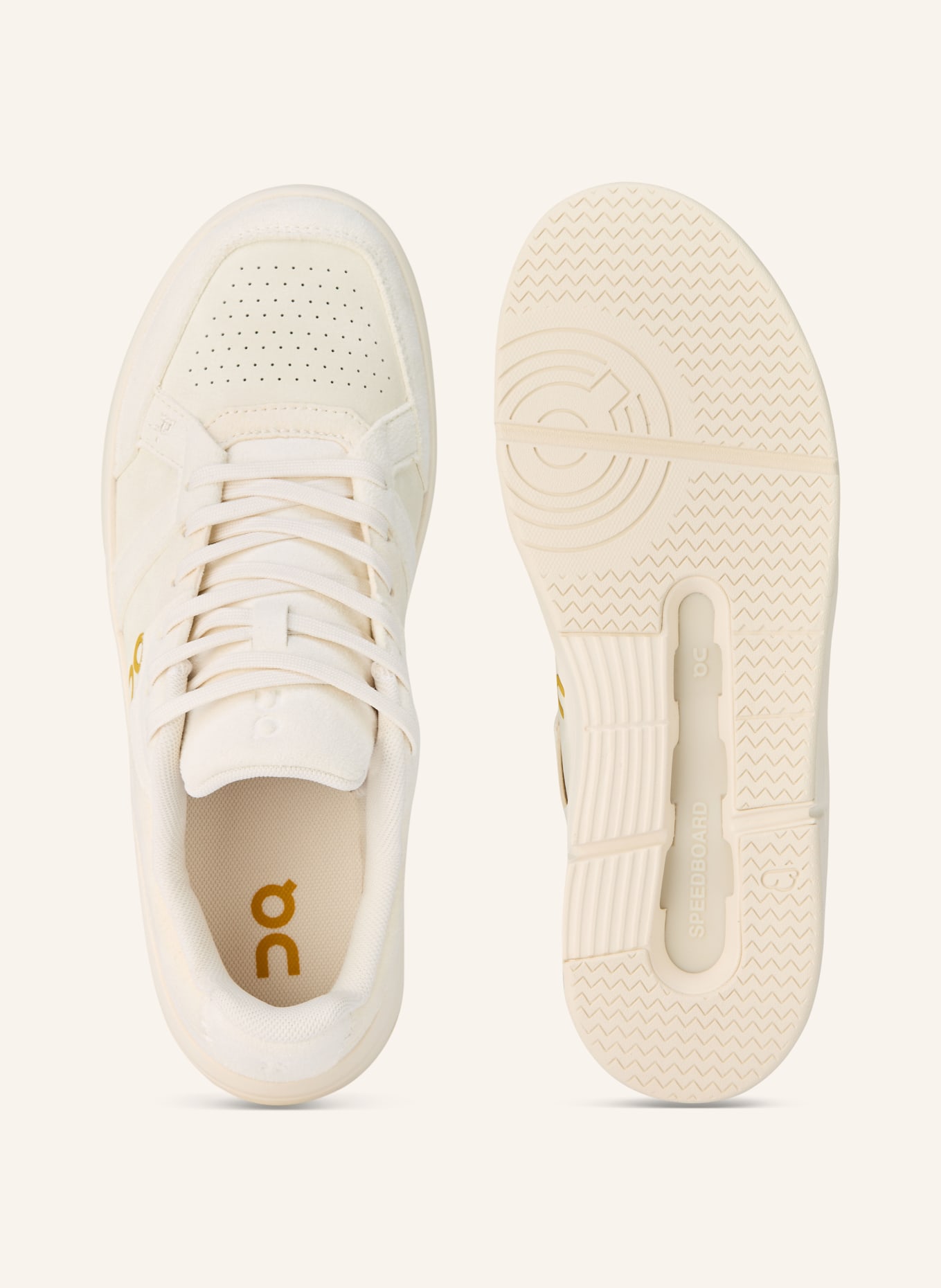 On Sneaker THE ROGER CLUBHOUSE ACE: ECRU