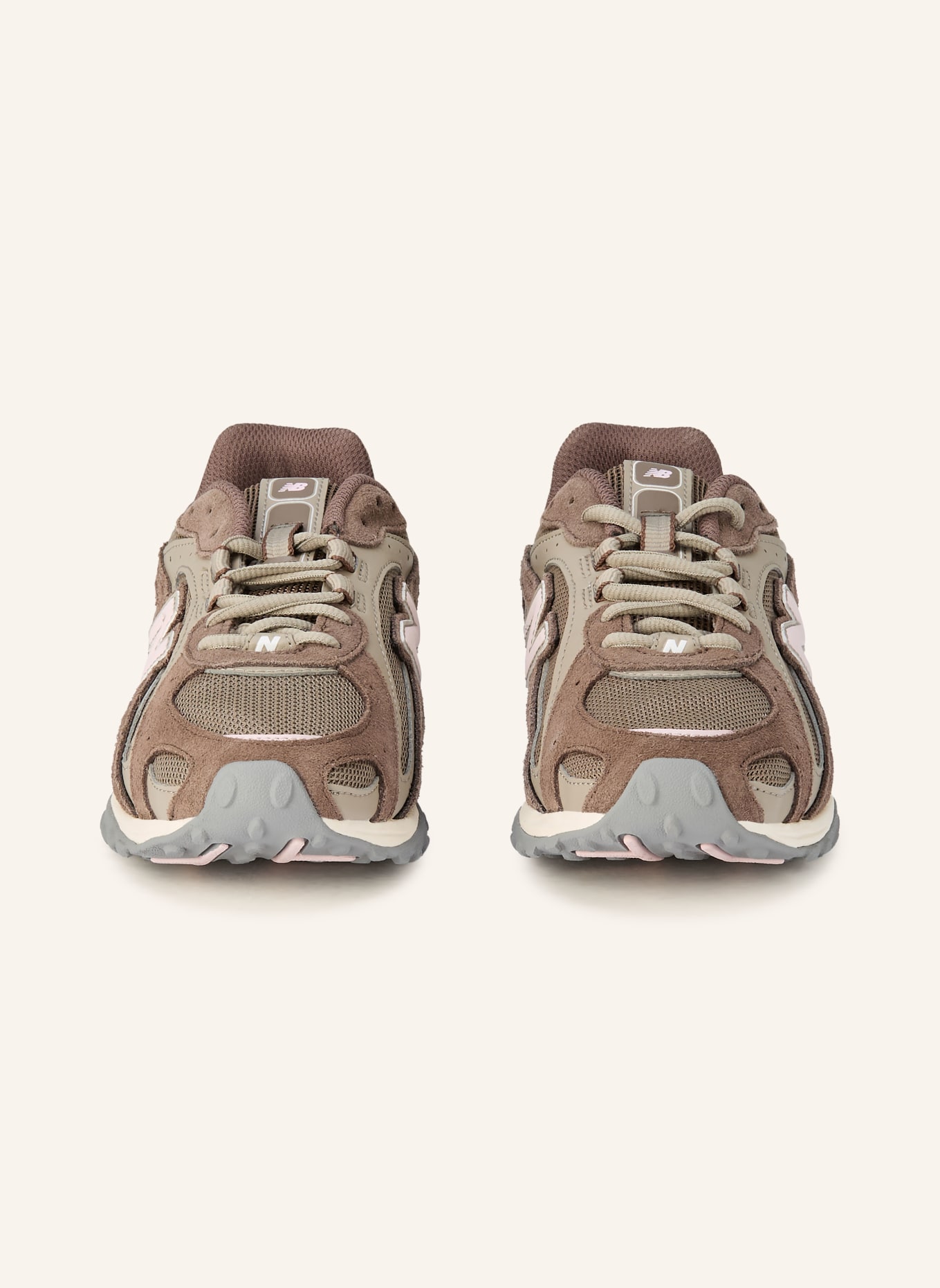 new balance Sneaker 204L: BROWN / PINK / TAUPE