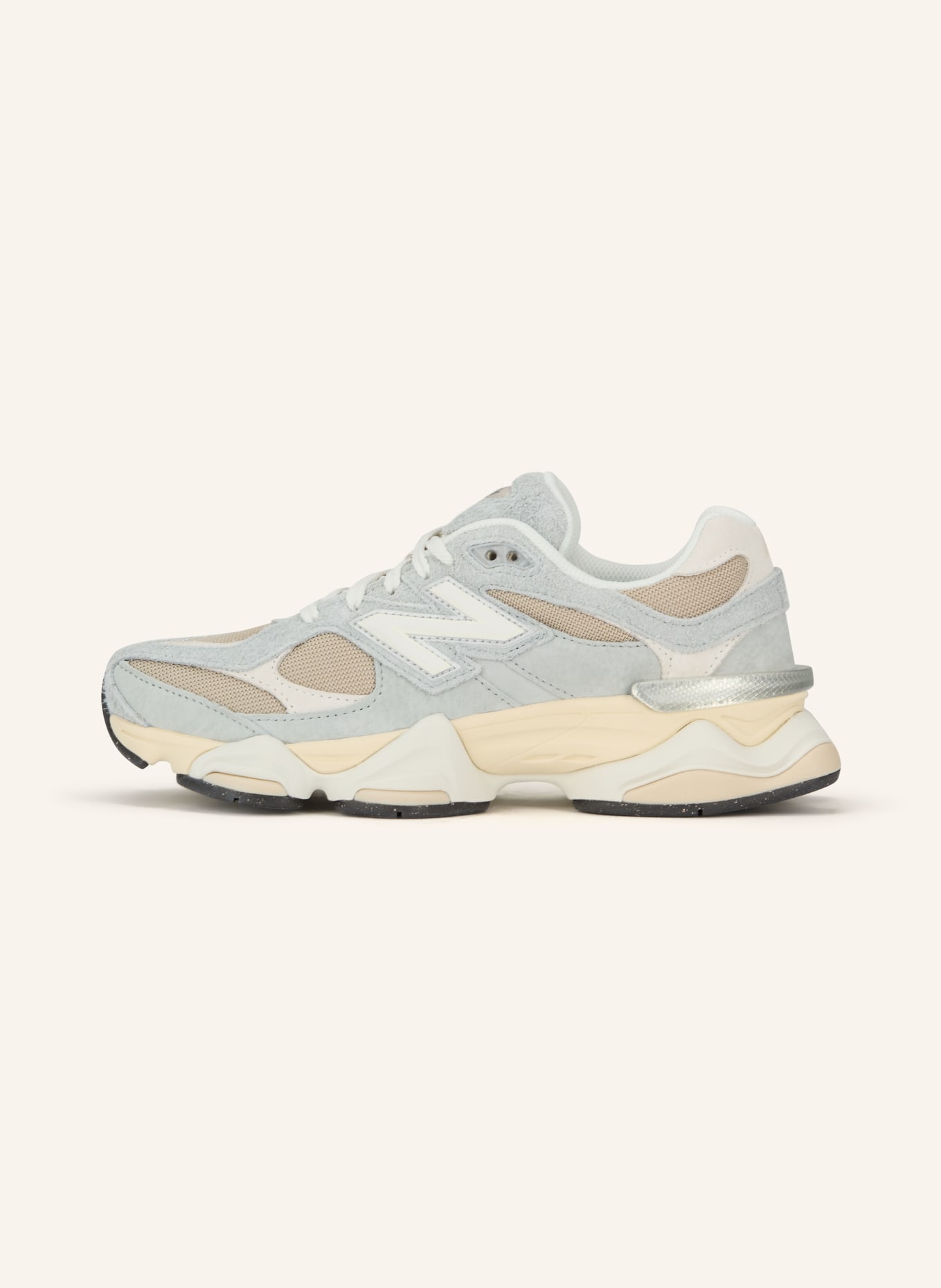 new balance Sneaker 9060: GRAY / BEIGE / WHITE