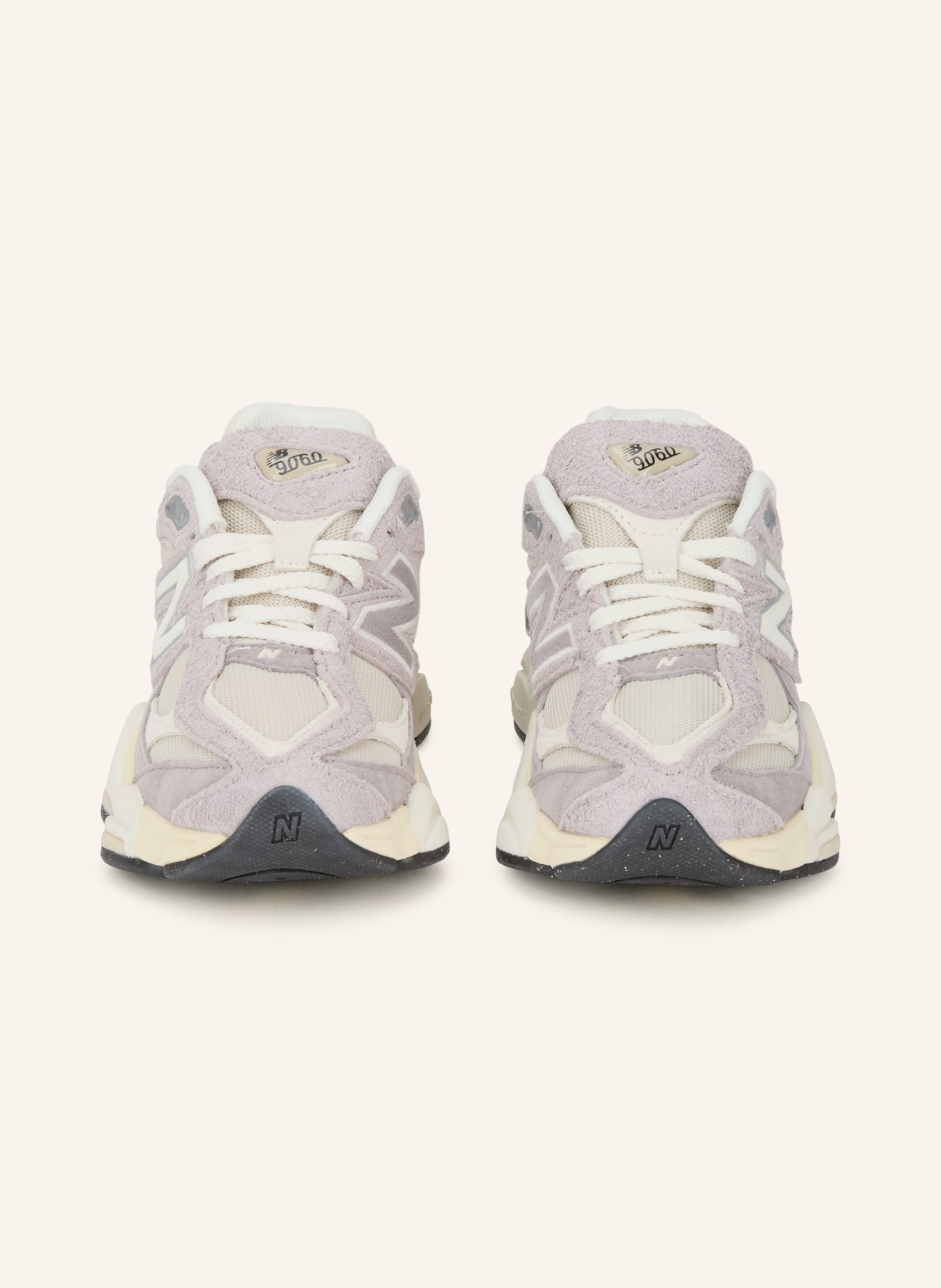 new balance Sneaker 9060: LIGHT PURPLE / ECRU / GRAY