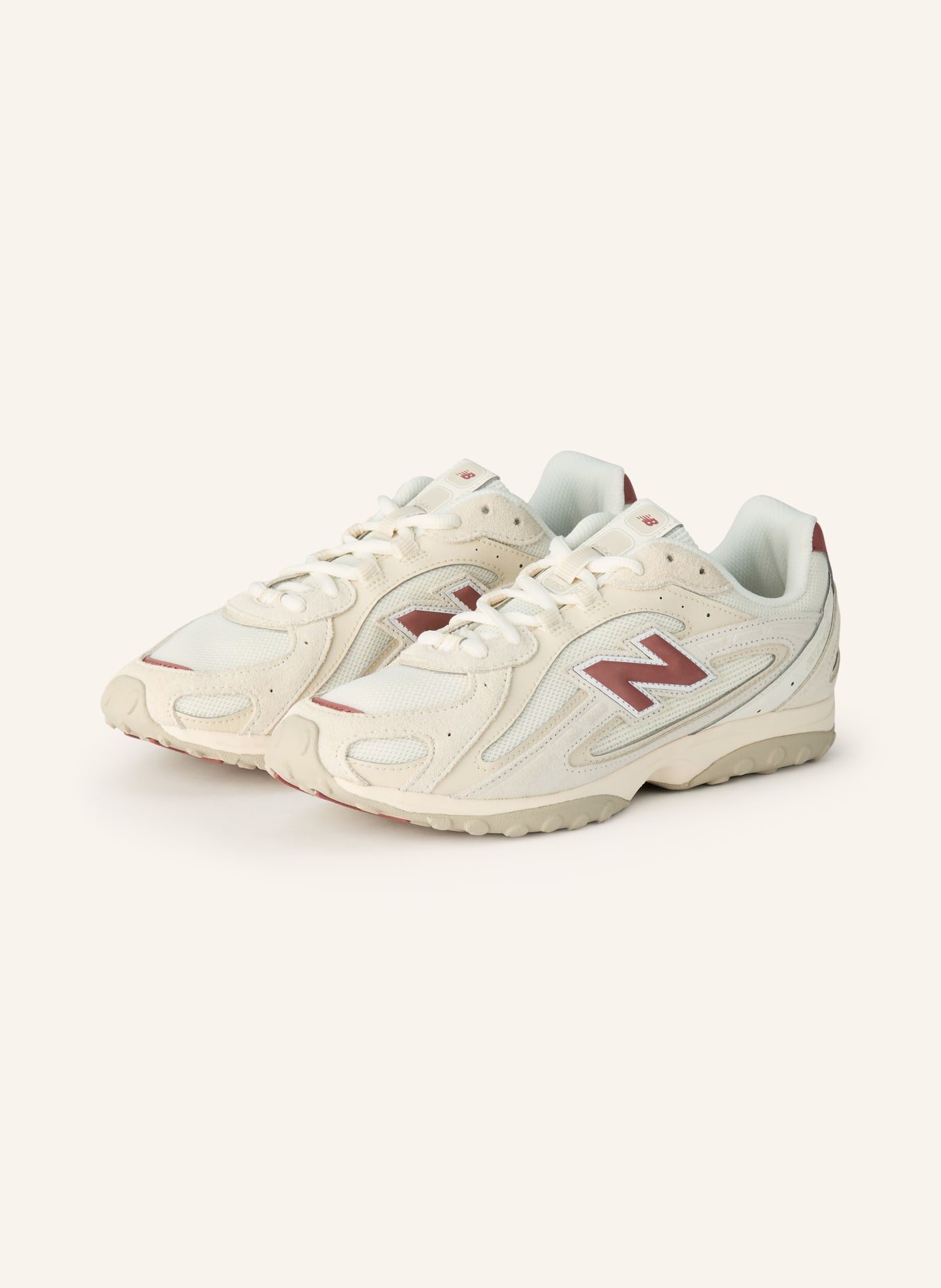 new balance Sneaker 204L: CREME / BRAUN
