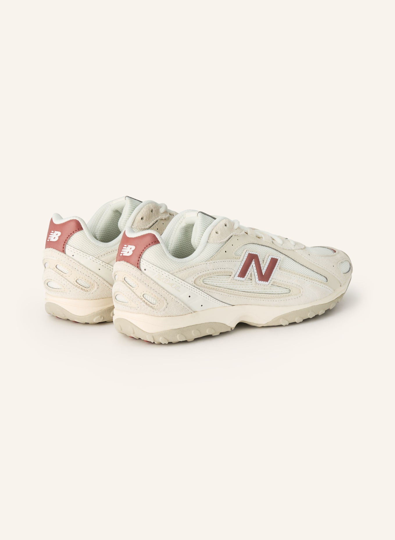 new balance Sneaker 204L: CREME / BRAUN