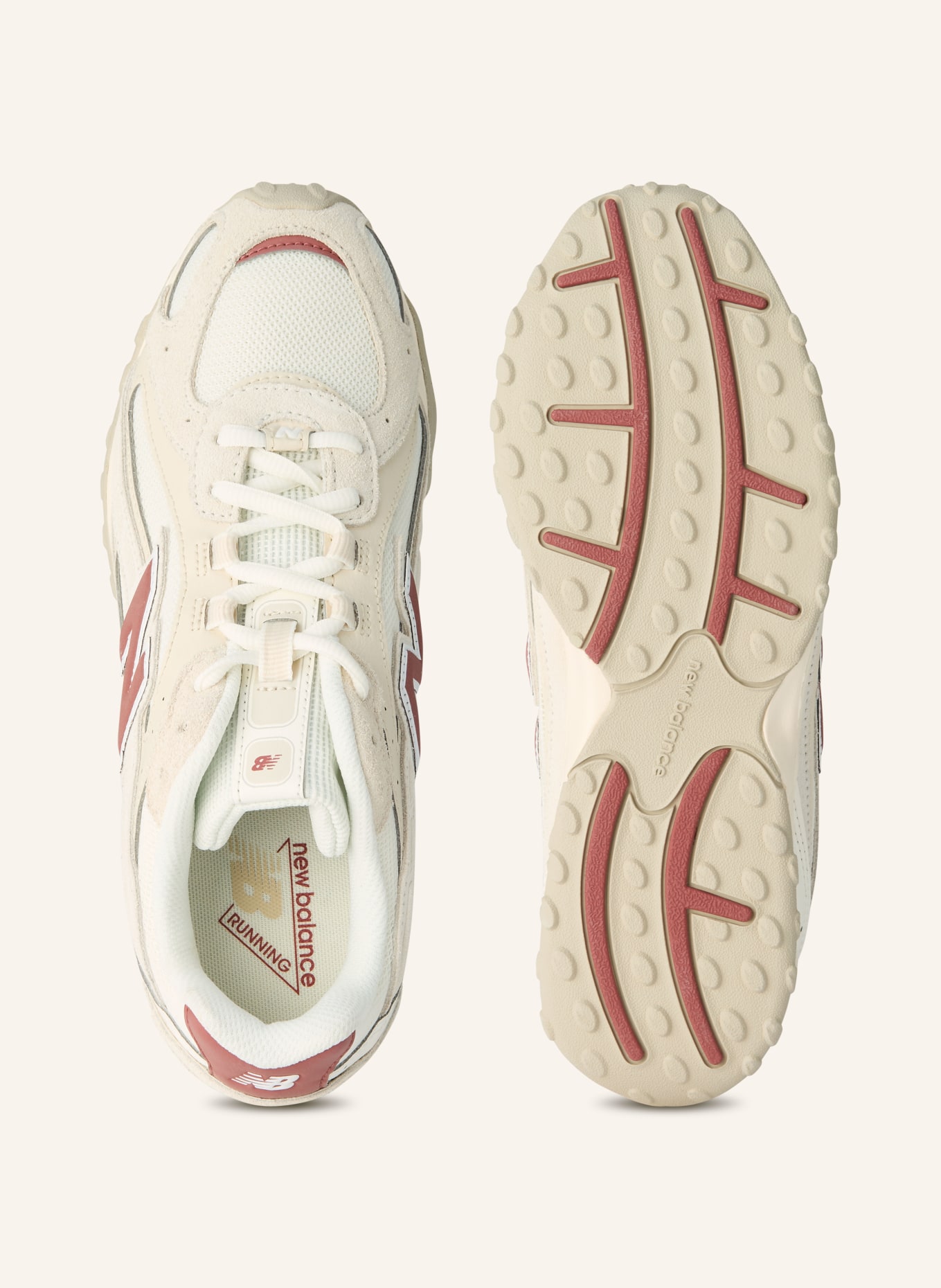 new balance Sneaker 204L: CREME / BRAUN